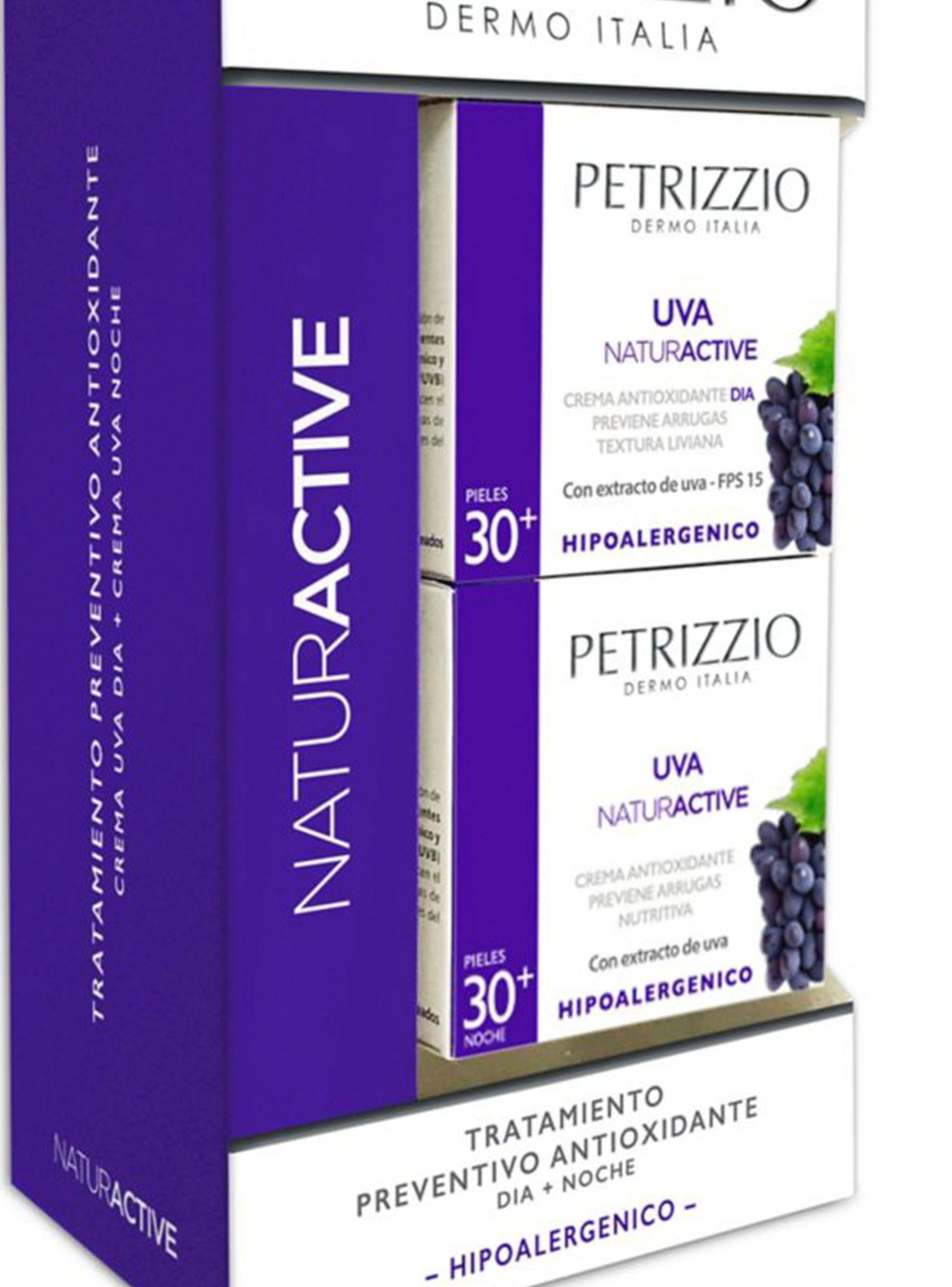Set Petrizzio Tratamiento Crema Rostro Uva 30+-1