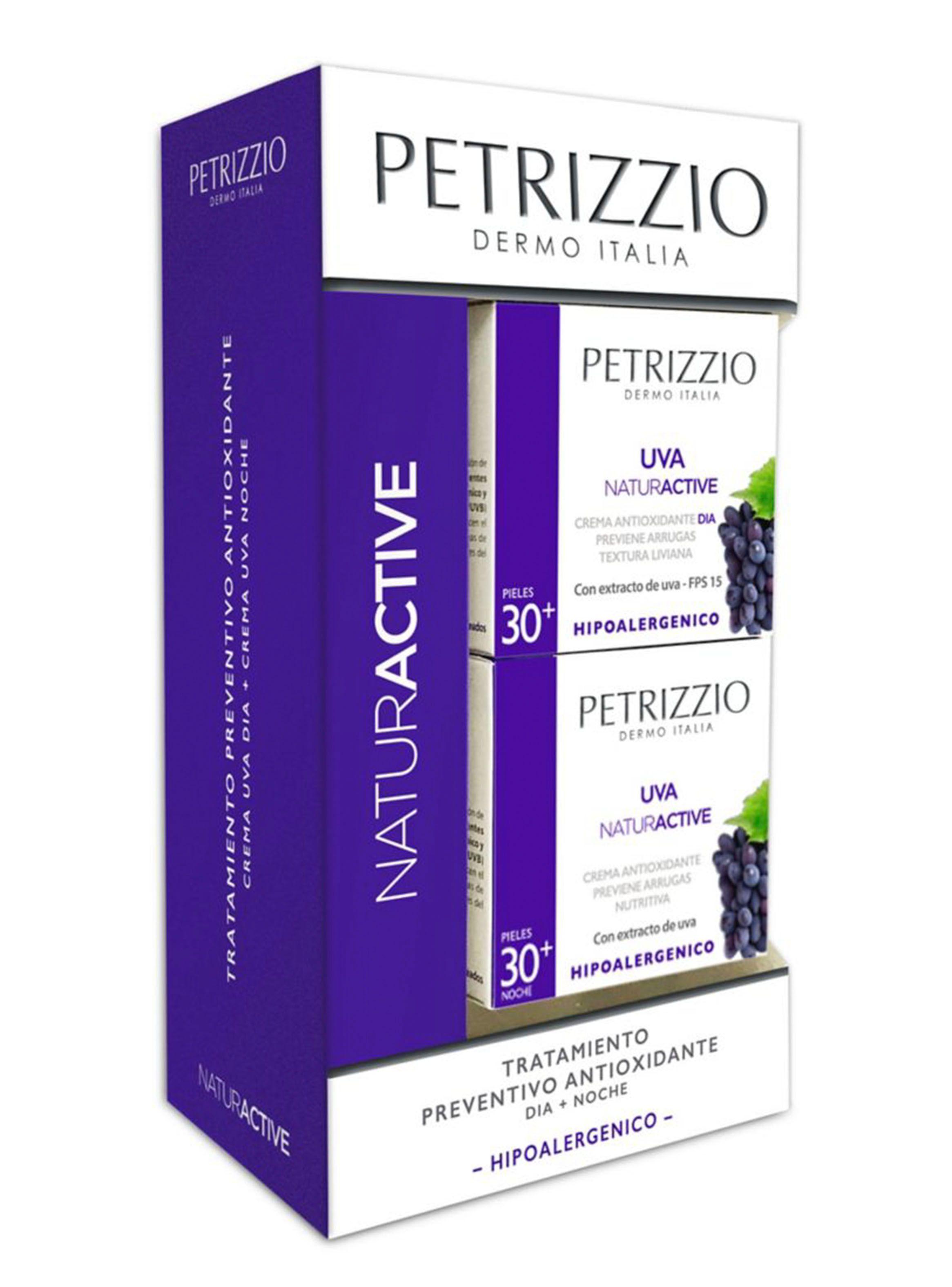 Set Petrizzio Tratamiento Crema Rostro Uva 30+-0