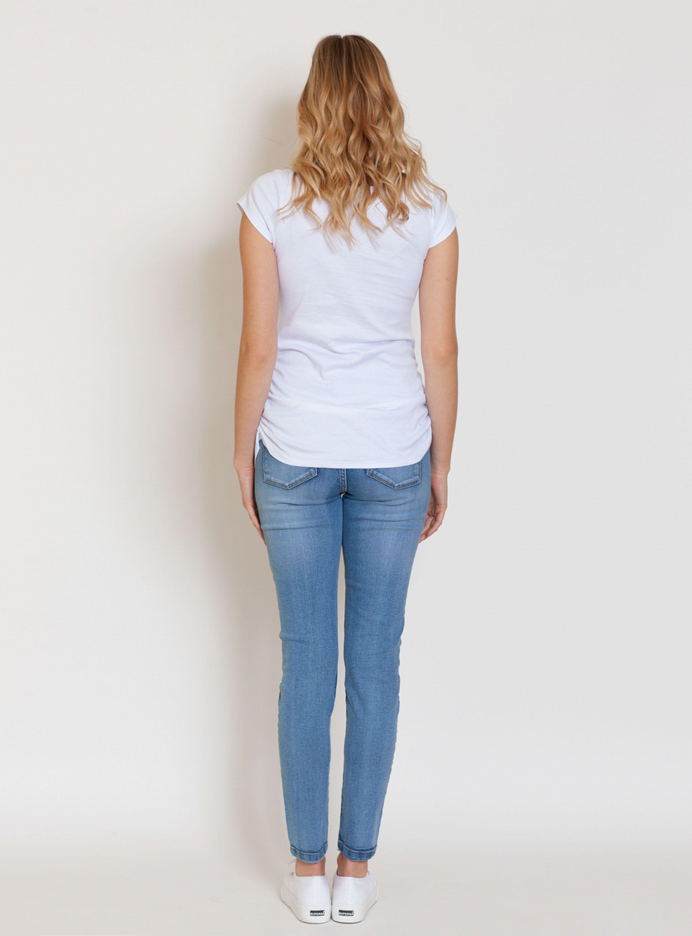 Jeans Maternal Luisa Celeste-3