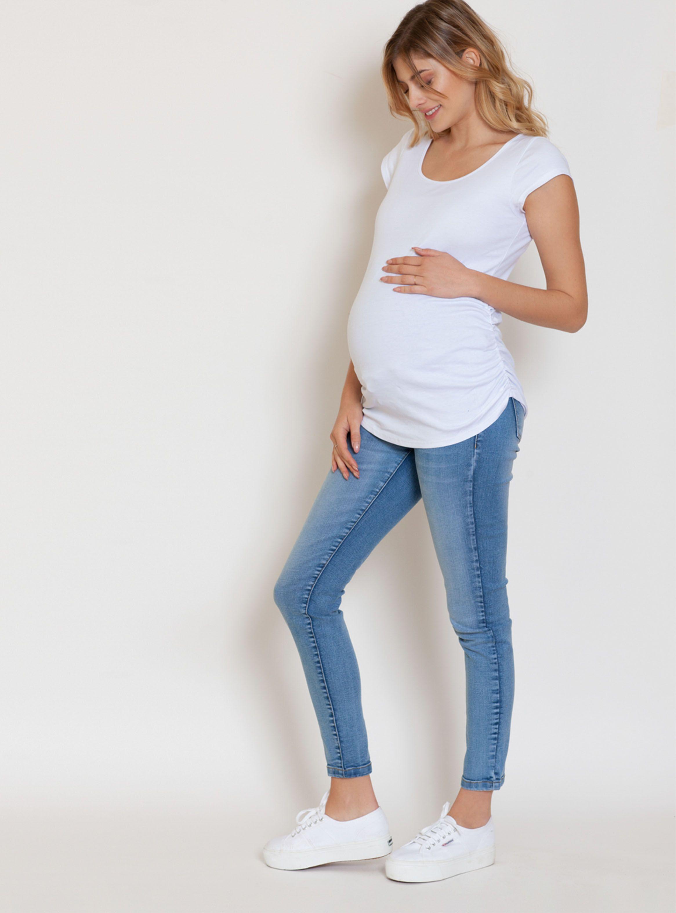 Jeans Maternal Luisa Celeste-2