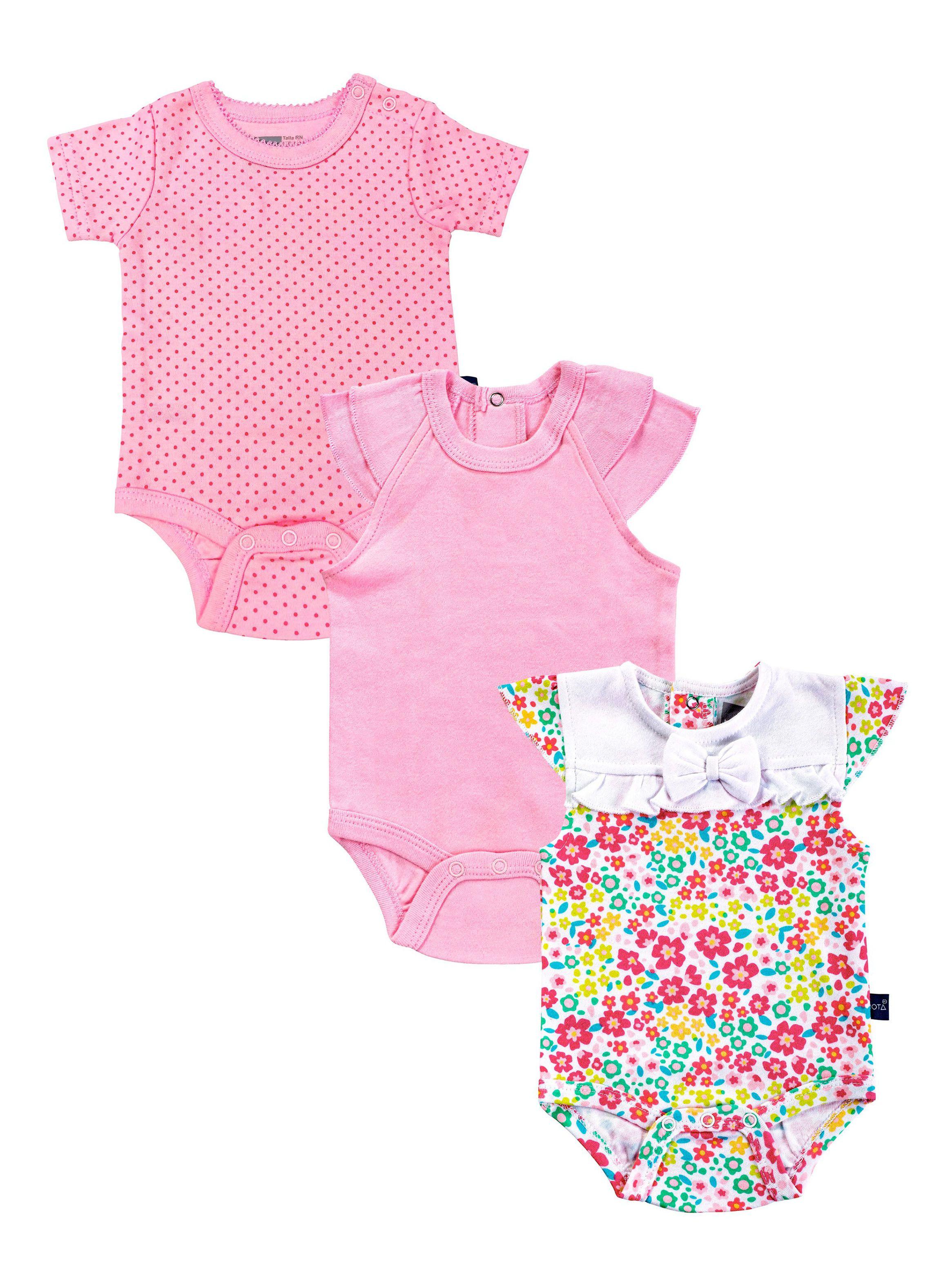 Body Mota Manga Corta Niña-0