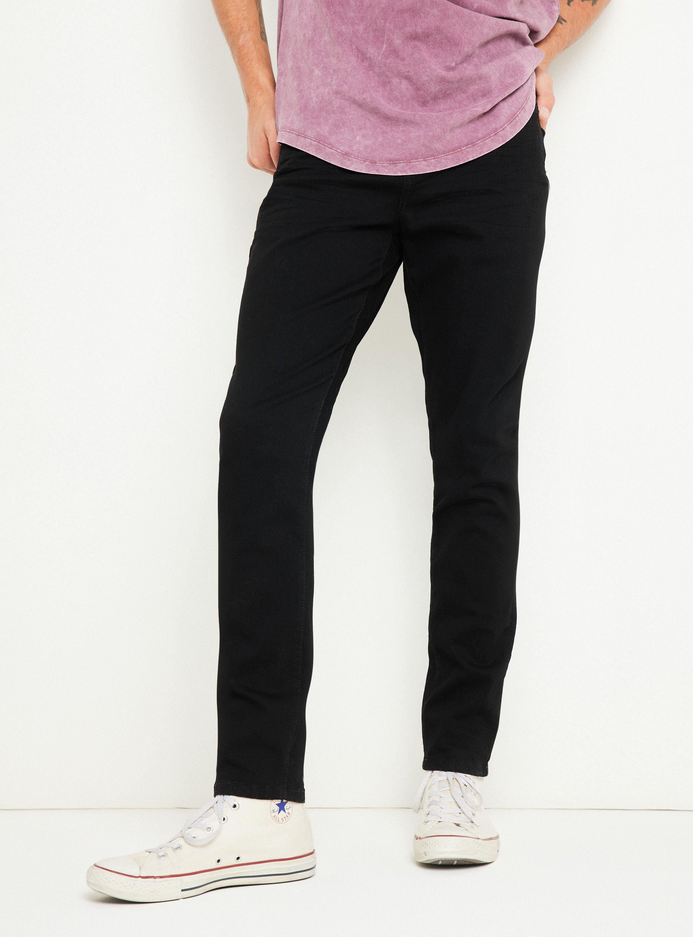 Jeans Cinco Bolsillos Super Skinny Negro-0