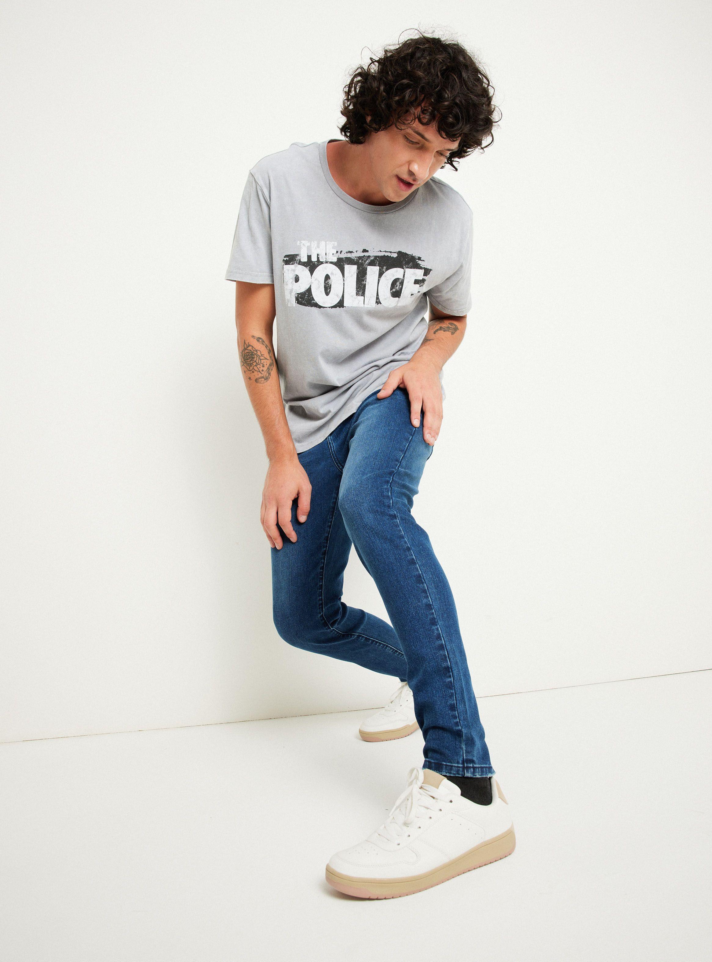 Jeans Cinco Bolsillos 1 Super Skinny Azul Oscuro-3