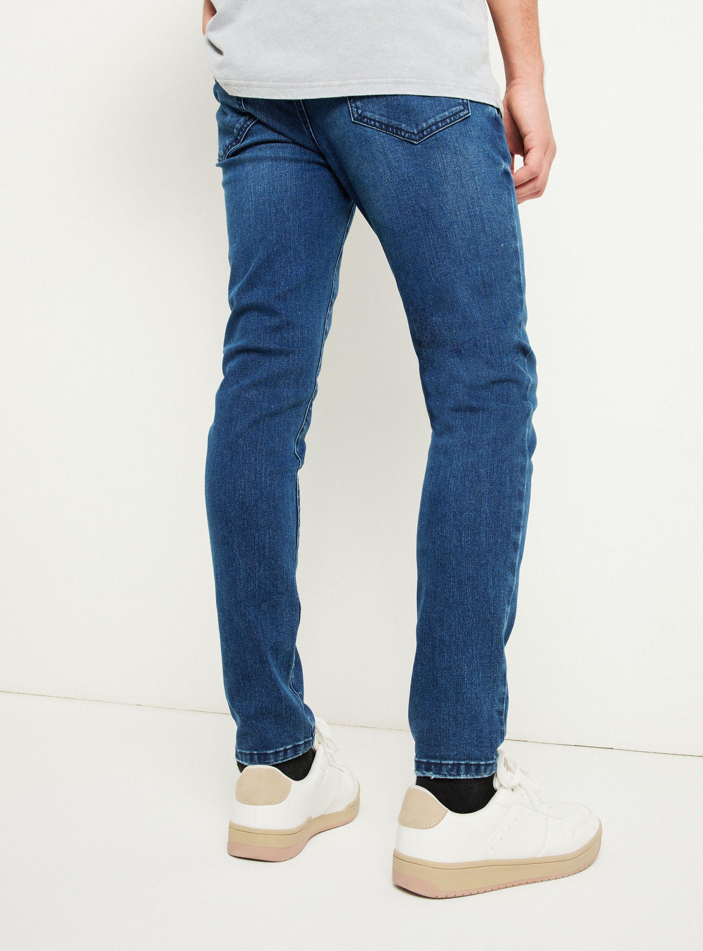 Jeans Cinco Bolsillos 1 Super Skinny Azul Oscuro-1