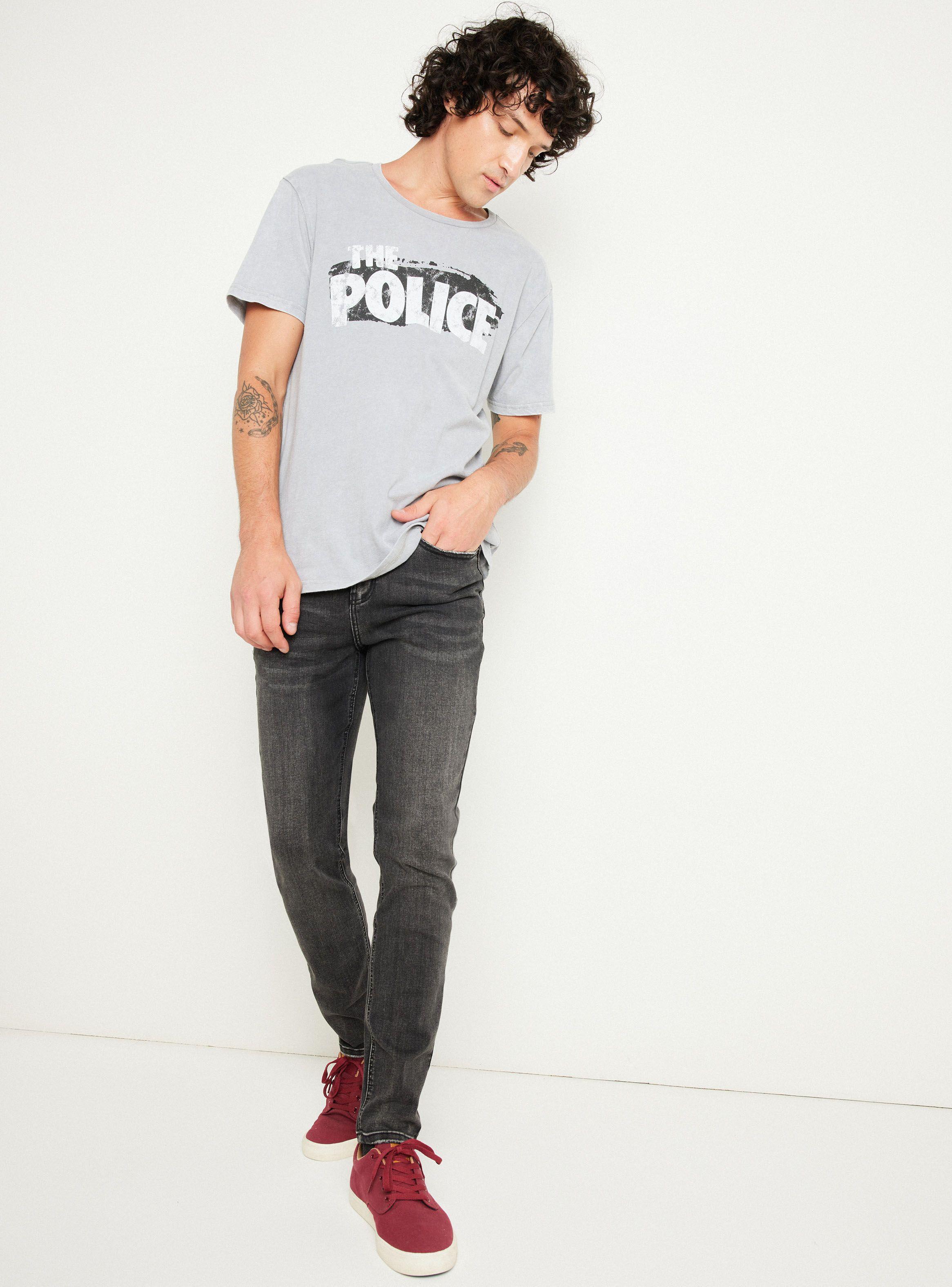 Jeans Calce Slim Cinco Bolsillos-3