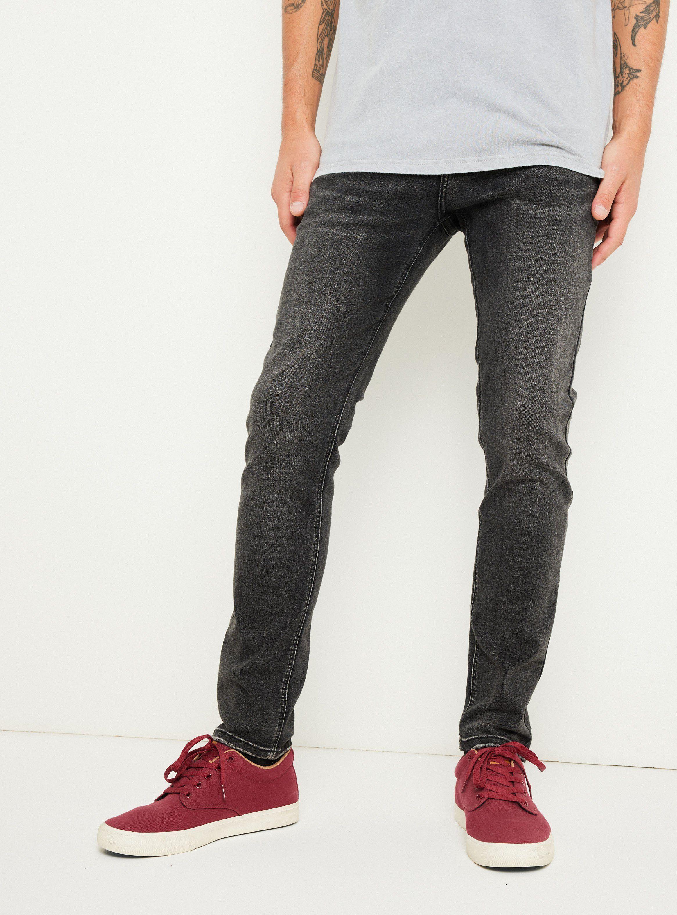 Jeans Calce Slim Cinco Bolsillos-0