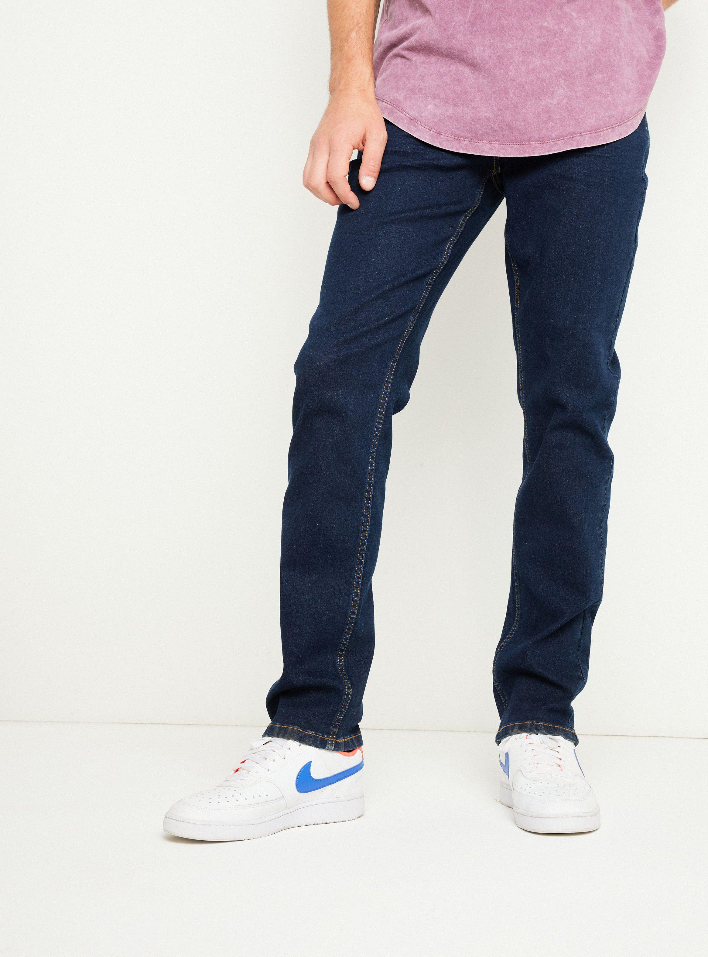 Jeans Cinco Bolsillos 1 Slim Azul Oscuro-0