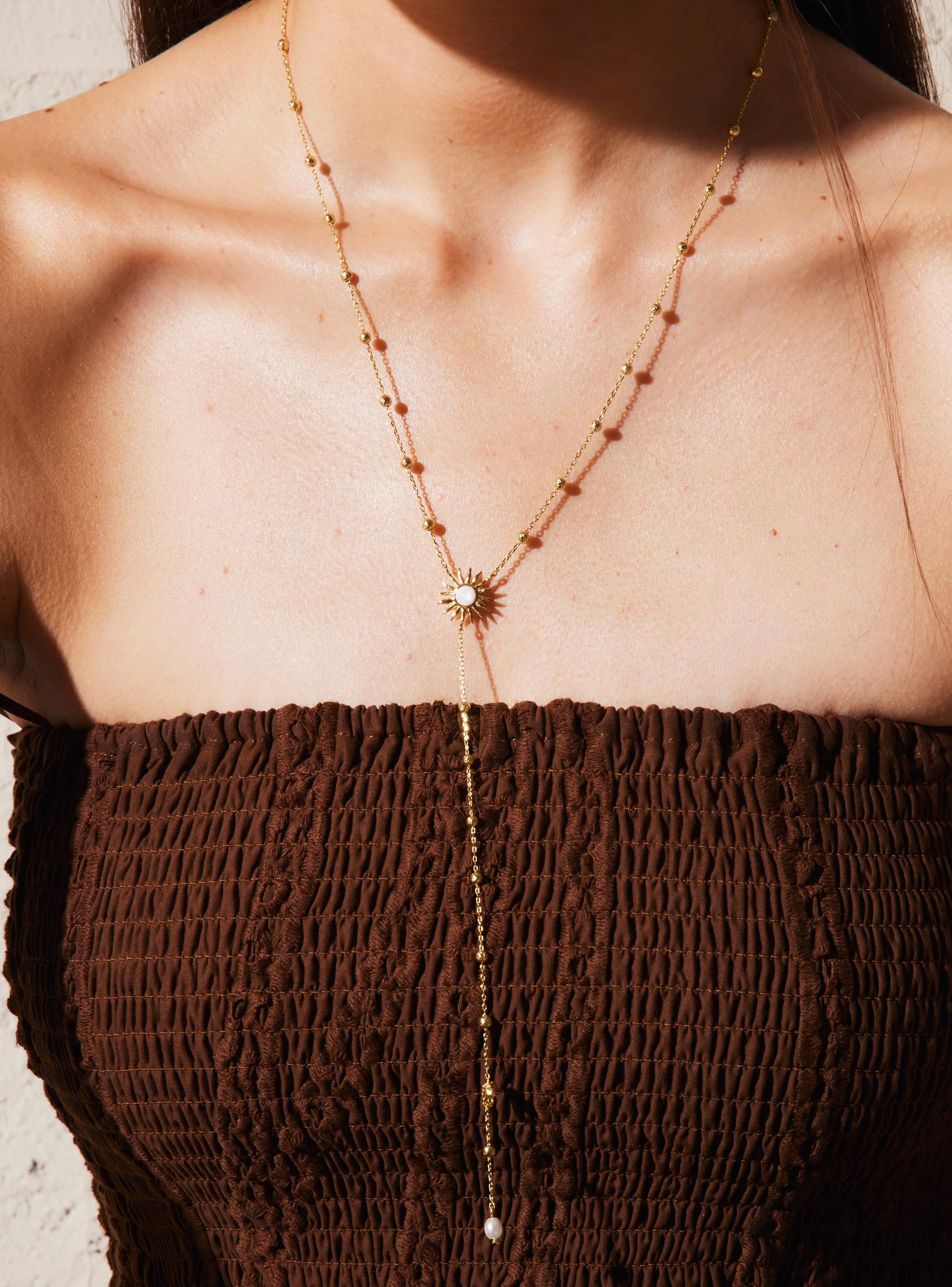 Collar Largo Sol Tiare Colaboración María Pombo-4