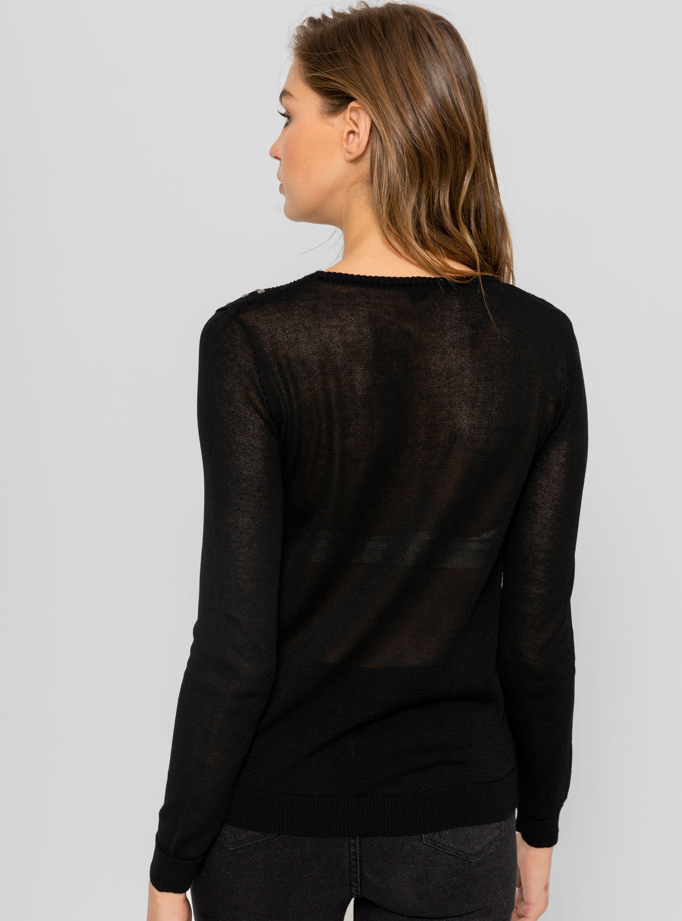 Sweater Cuello Redondo Traslúcido JJO-1