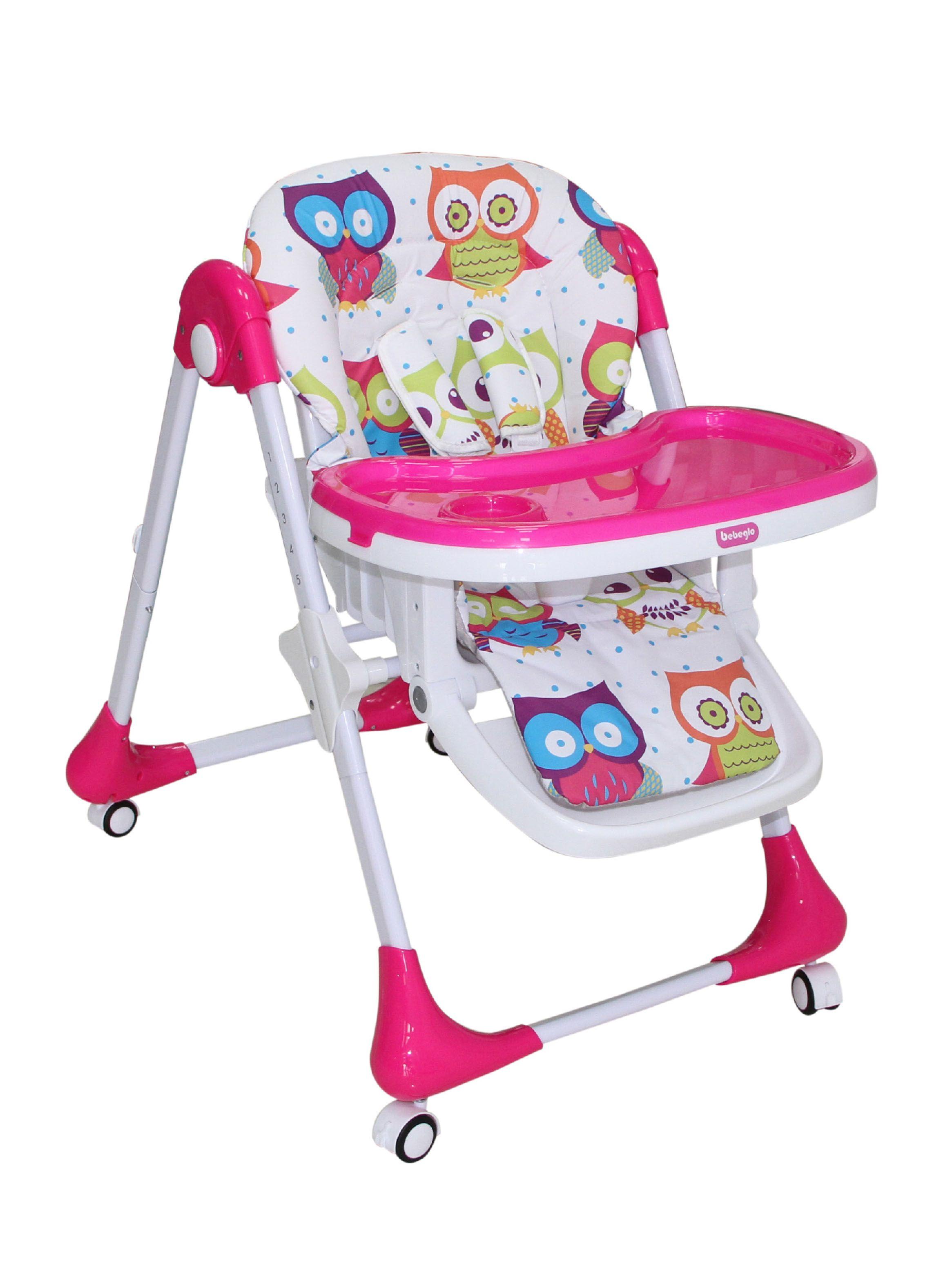 Silla de Comer Plegable RS 7085 Fucsia-0