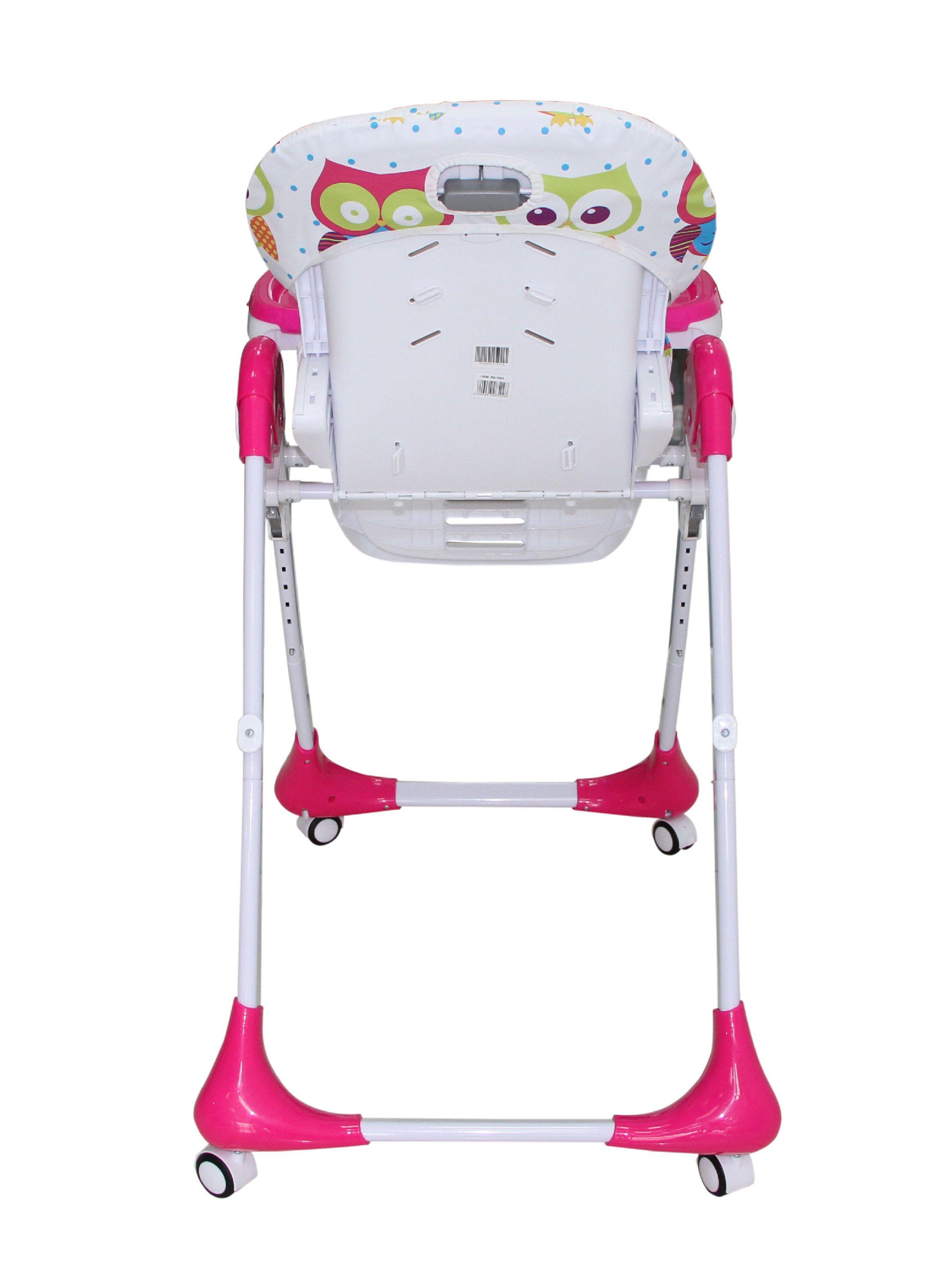 Silla de Comer Plegable RS 7085 Fucsia-4