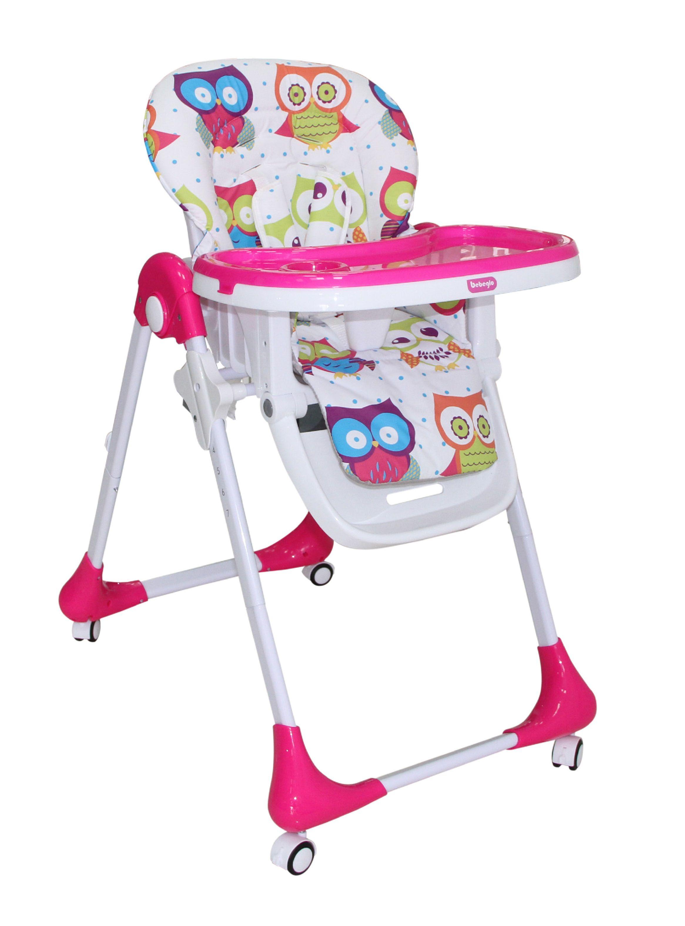 Silla de Comer Plegable RS 7085 Fucsia-2