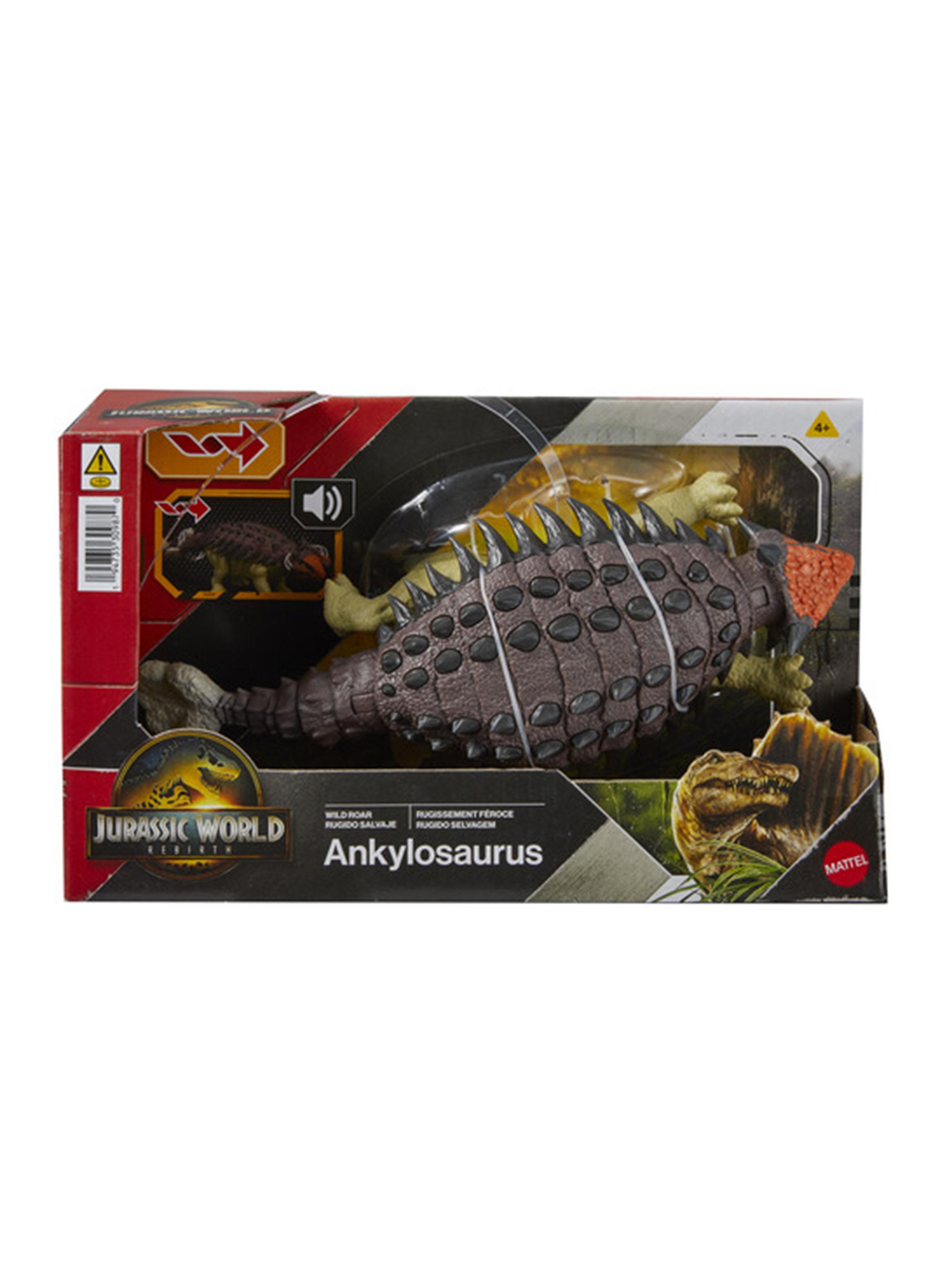 Jurassic World Wild Roar Dino Ankylos-1