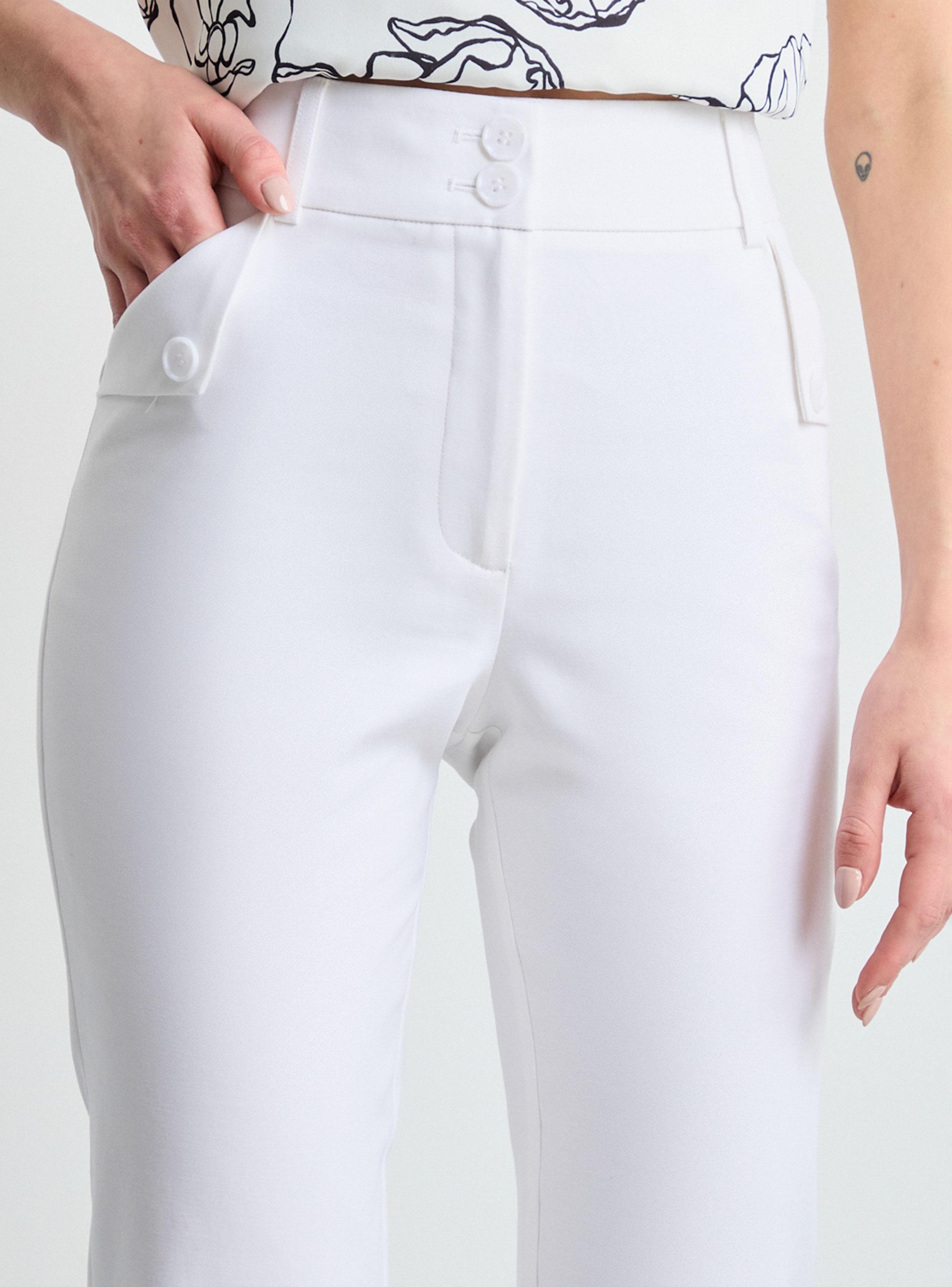 Pantalón Regular Fit de Tiro Alto-2