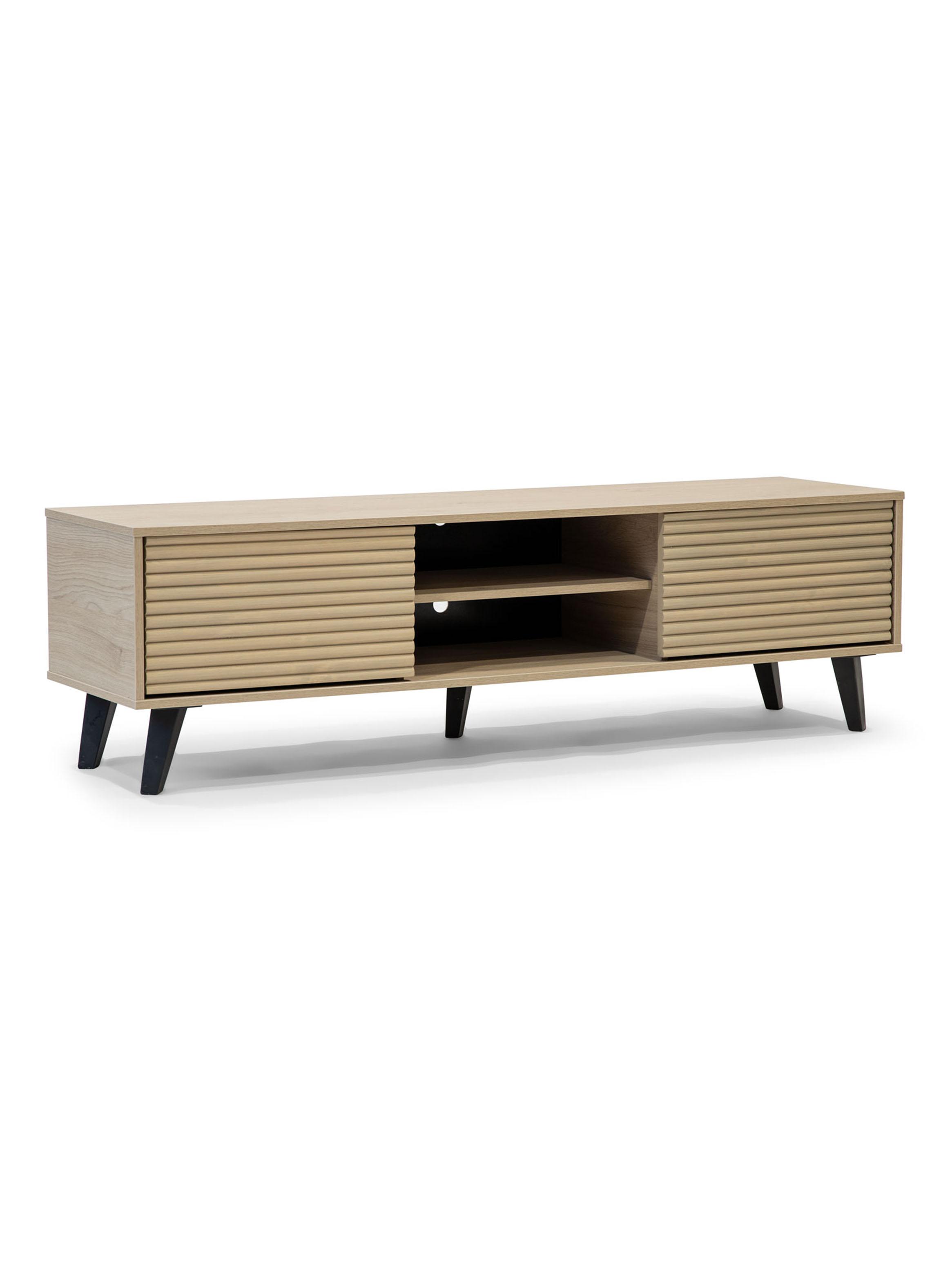 Rack TV 65¨ Bajo Atacama Line Natural-2