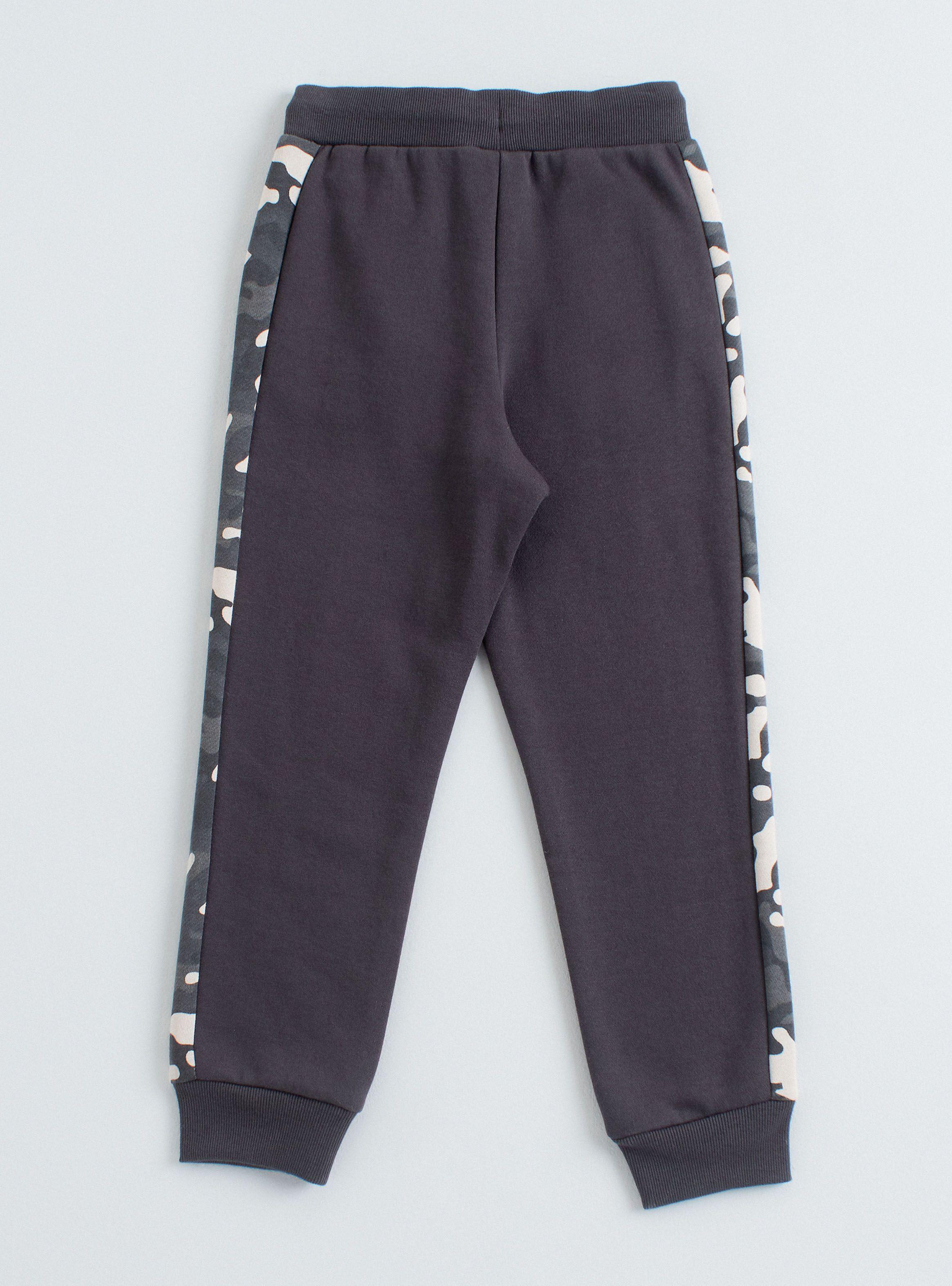 Pantalón Buzo Militar Tape Niño-2