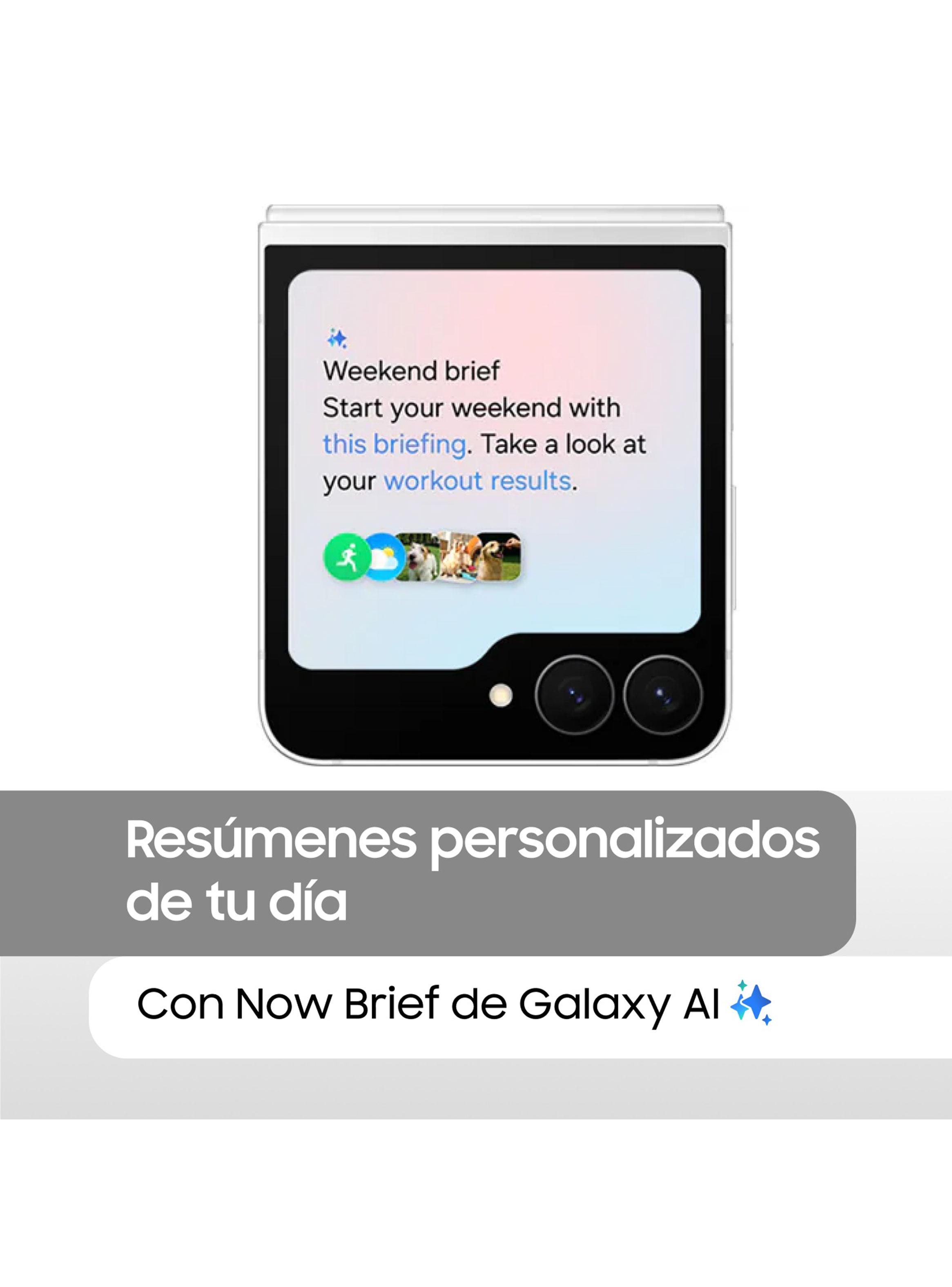 Smartphone Galaxy Z Flip7 FE 256GB 6.7' Negro Liberado-5