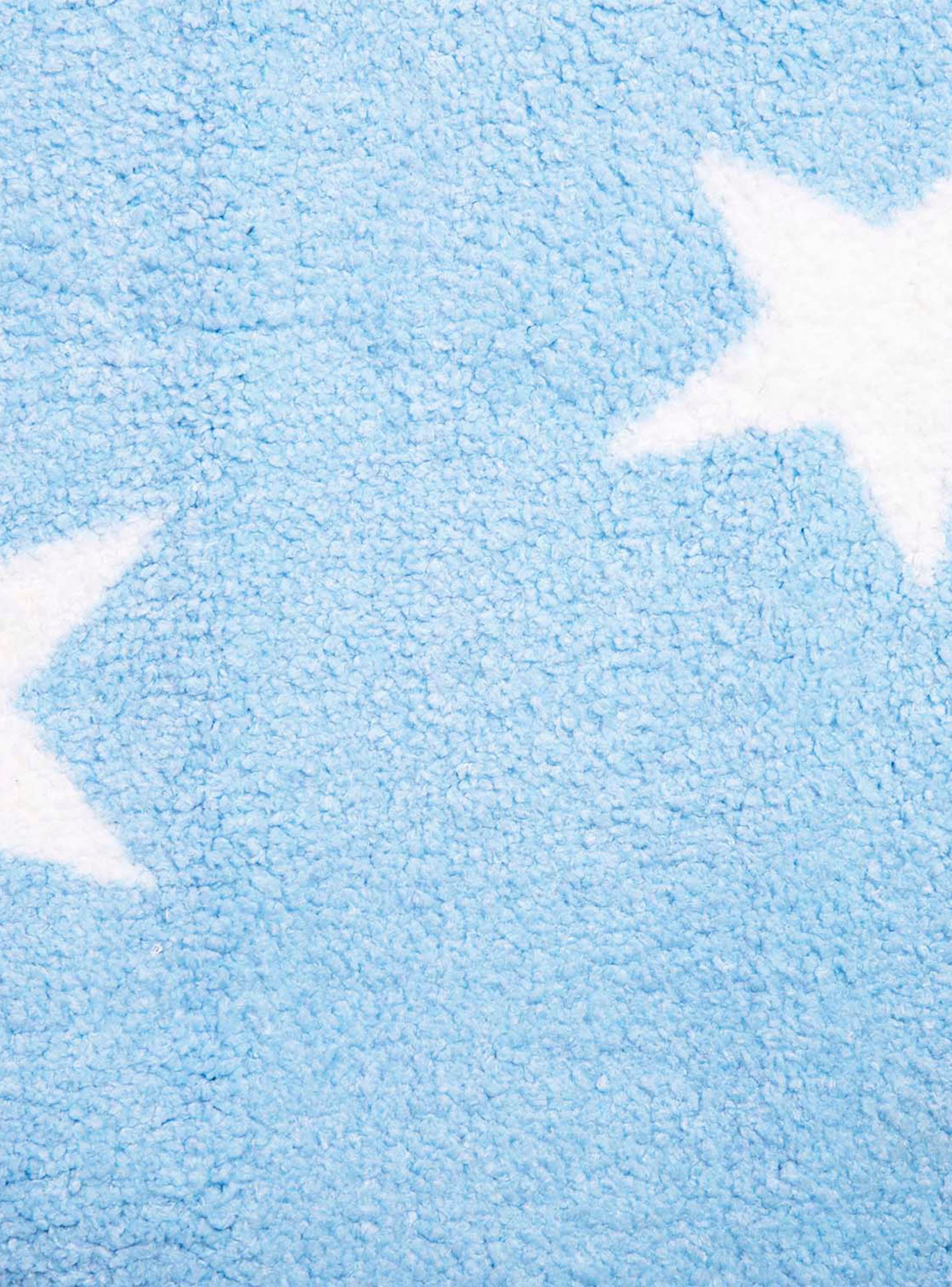 Bajada de Cama Infantil 60 x 90 cm Sky Estrella Azul-2