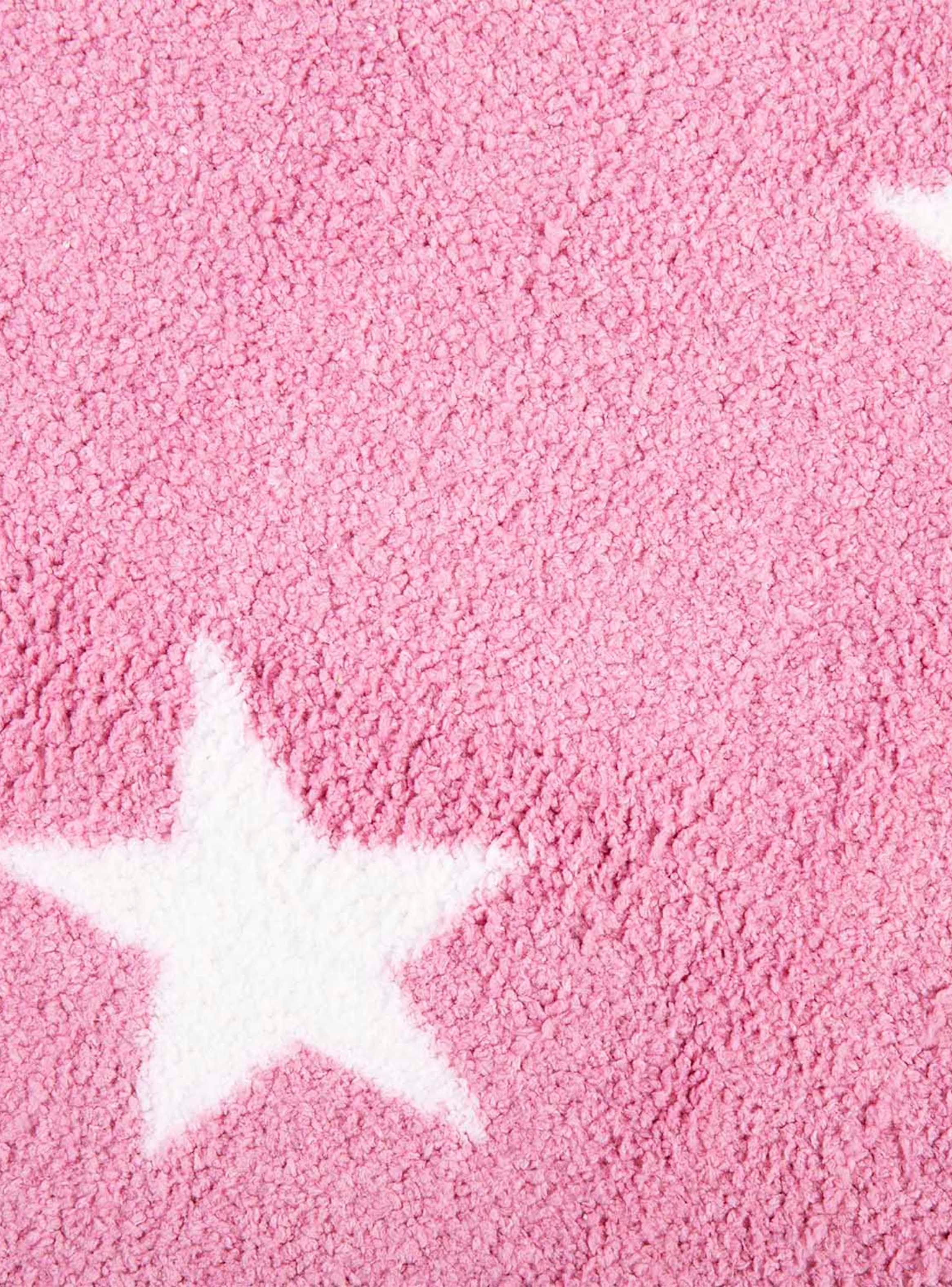 Bajada de Cama Infantil 60 x 90 cm Sky Estrella Rosa-2