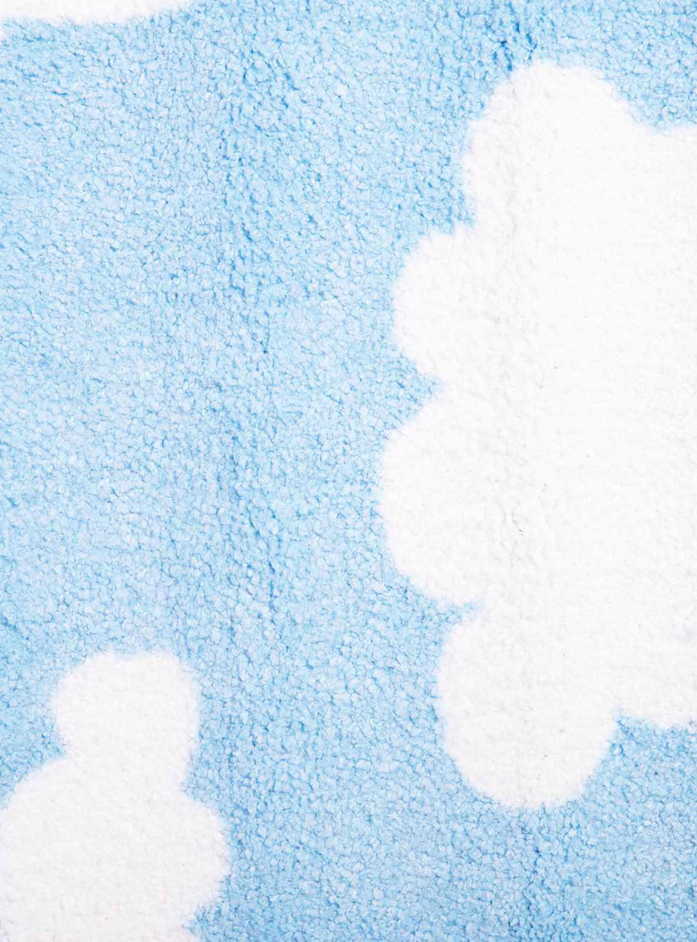 Bajada de Cama Infantil 60 x 90 cm Sky Nube Azul-2