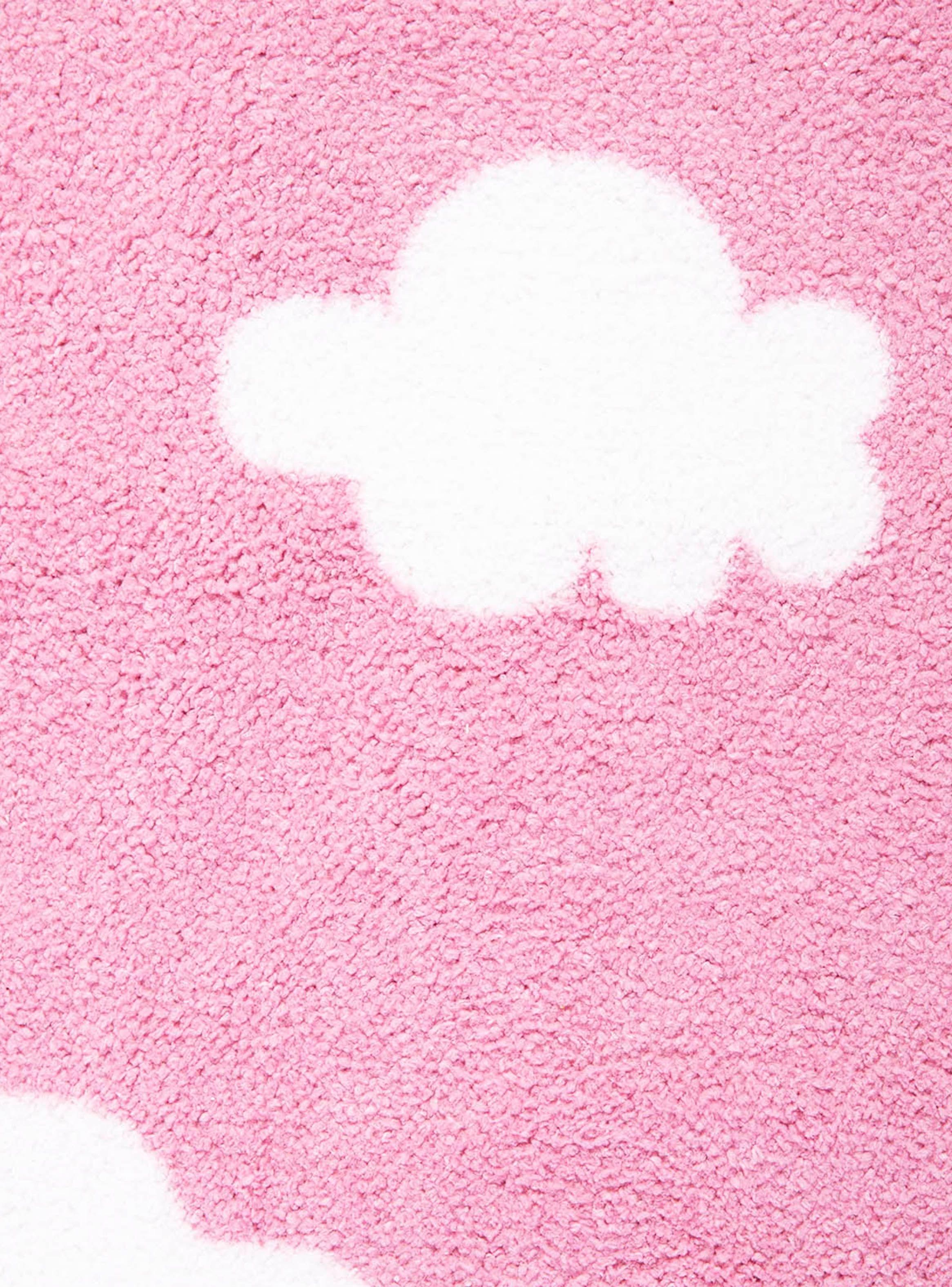 Bajada de Cama Infantil 60 x 90 cm Sky Nube Rosa-2