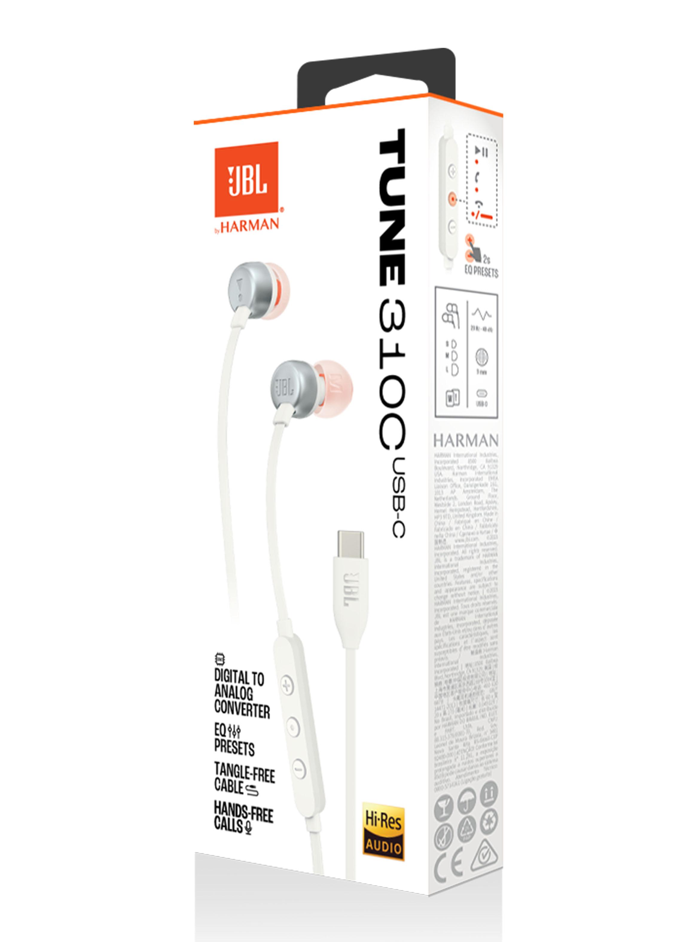 Audífonos USB-C T310C Blanco-5