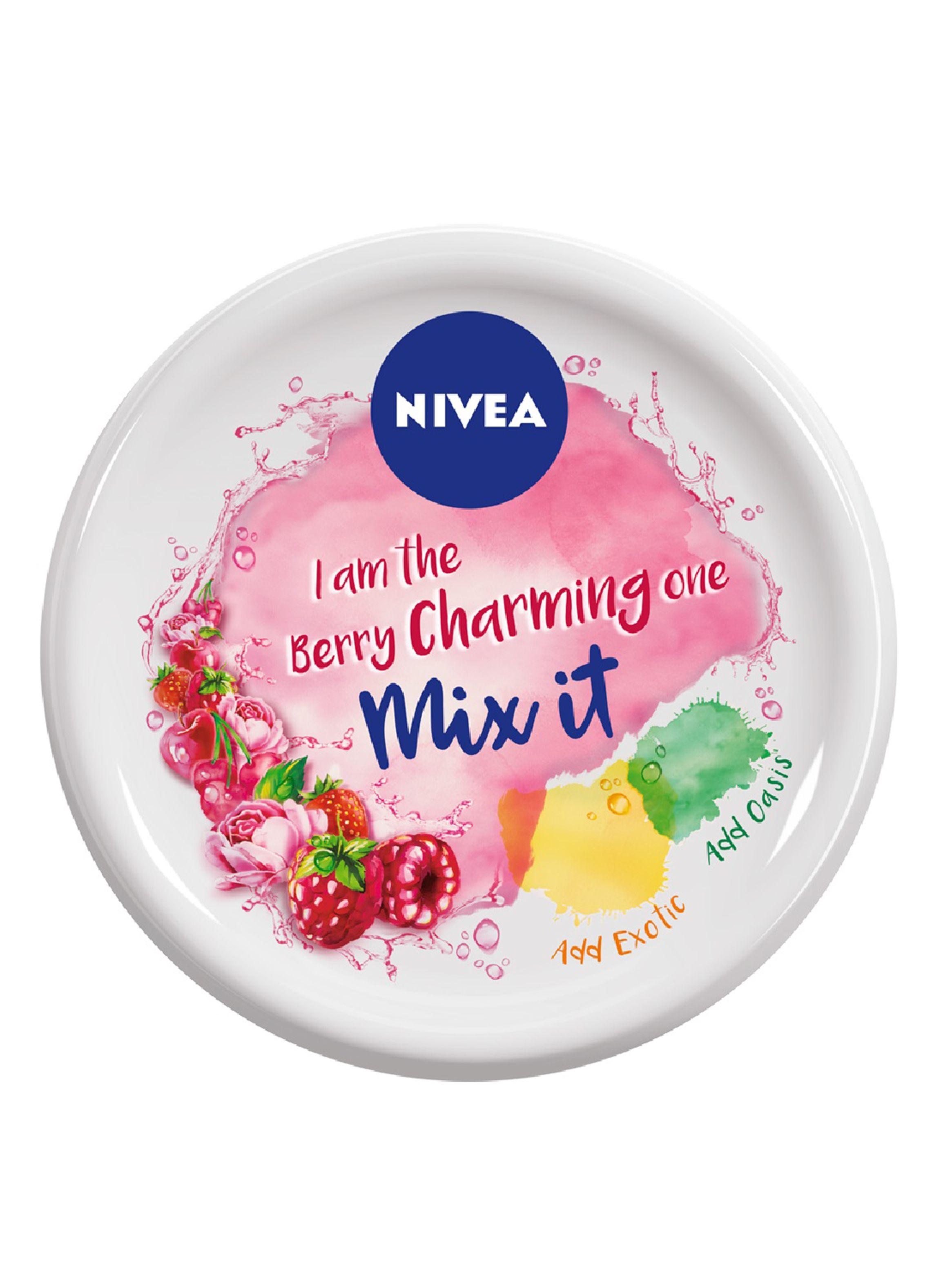Crema Nivea Multipropósito Soft Mix It Berry 50 ml-2