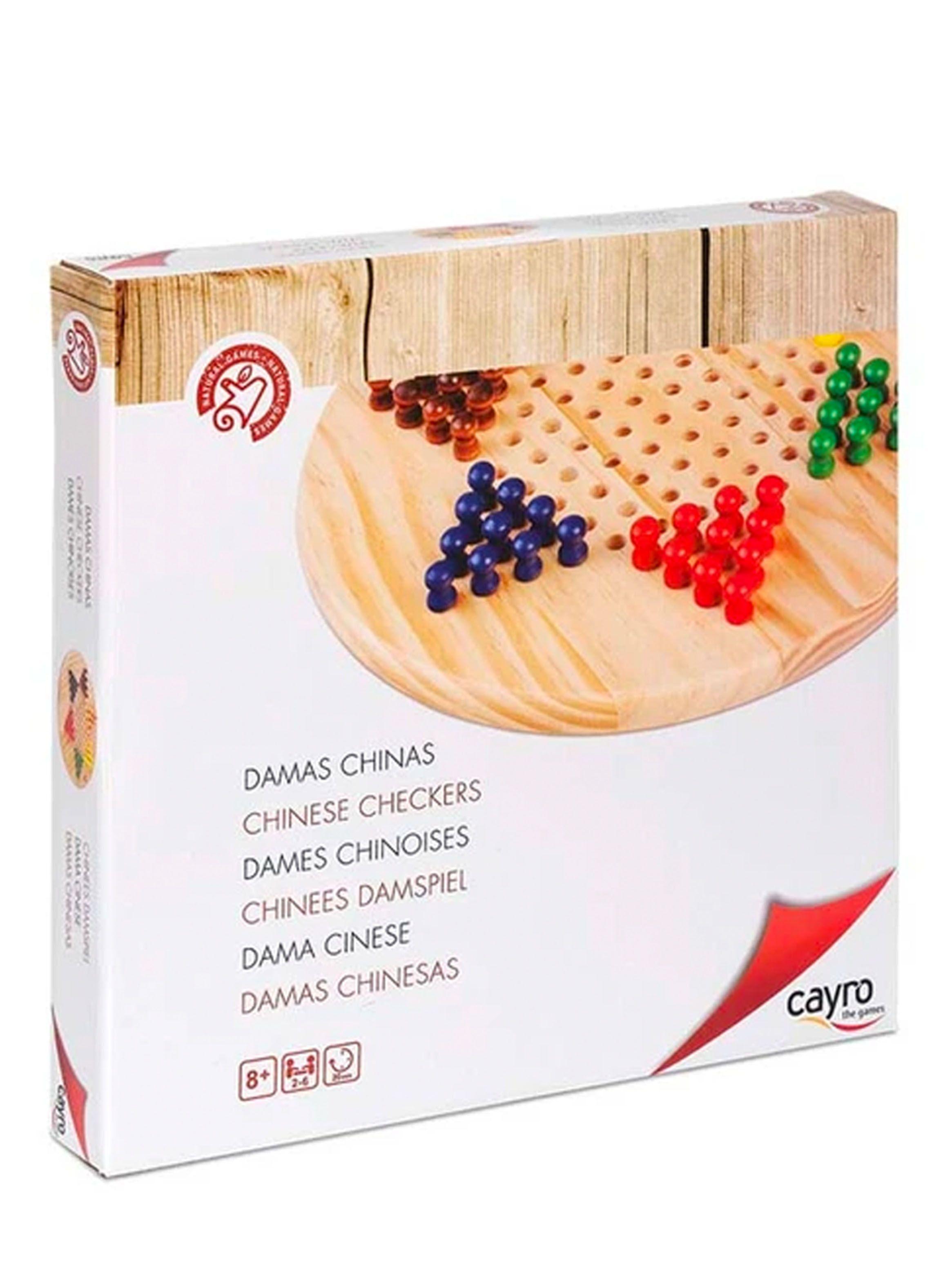 Cayro Juego Damas Chinas Madera Caramba-0