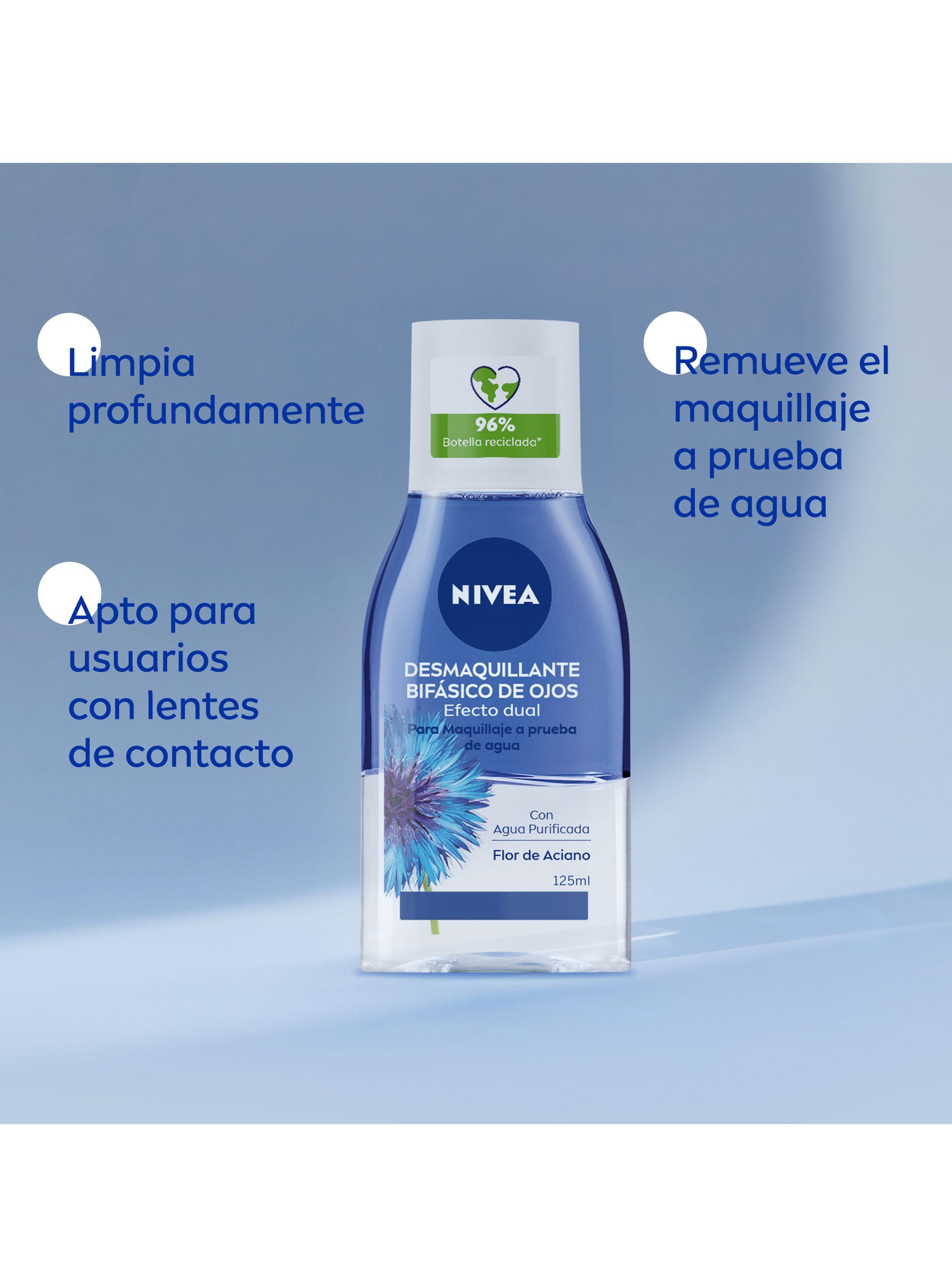 Desmaquillante facial Bifásico de Ojos 125ml Nivea-5
