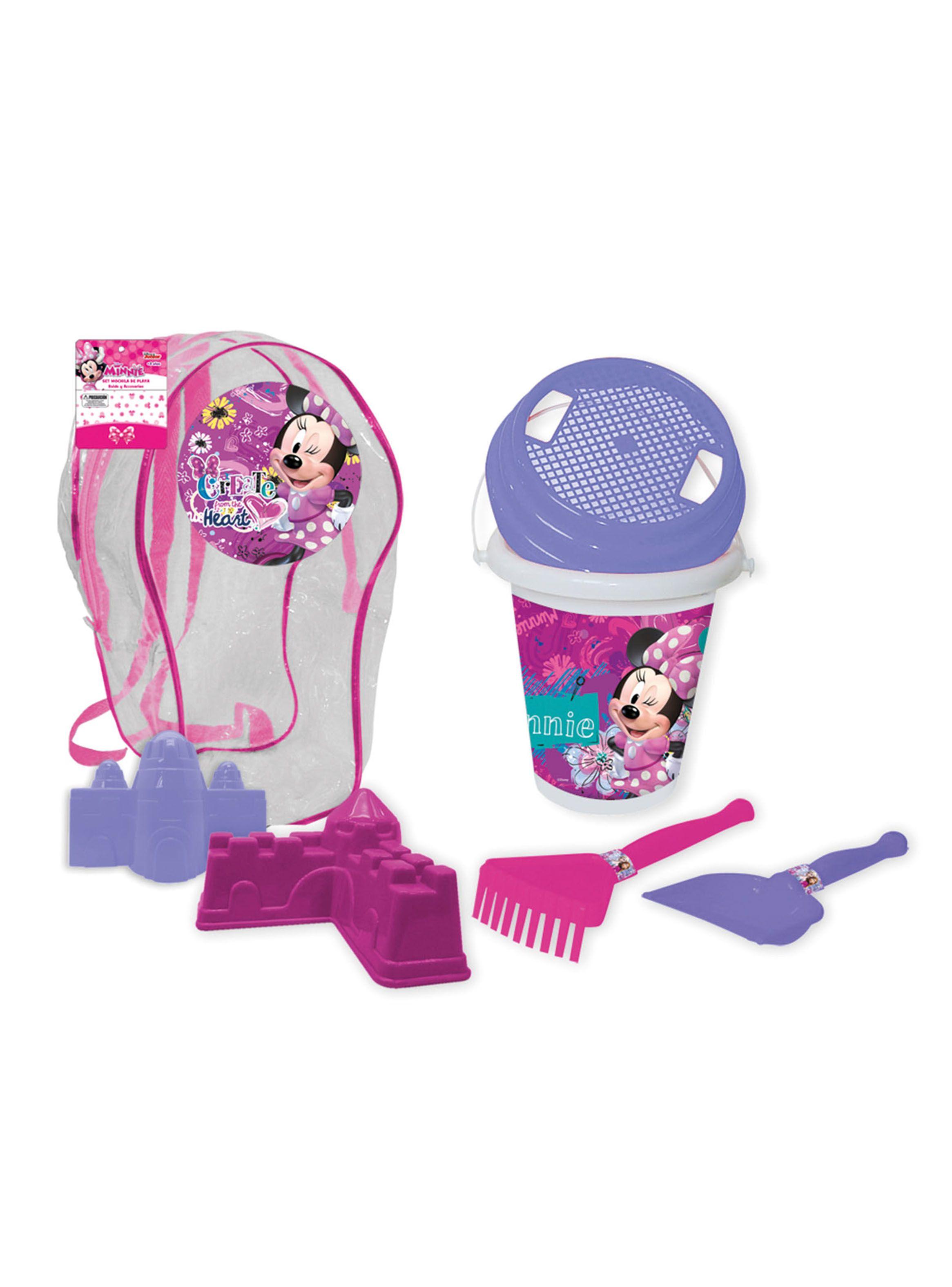 Mochila de Playa Balde con Accesorios Minnie-0