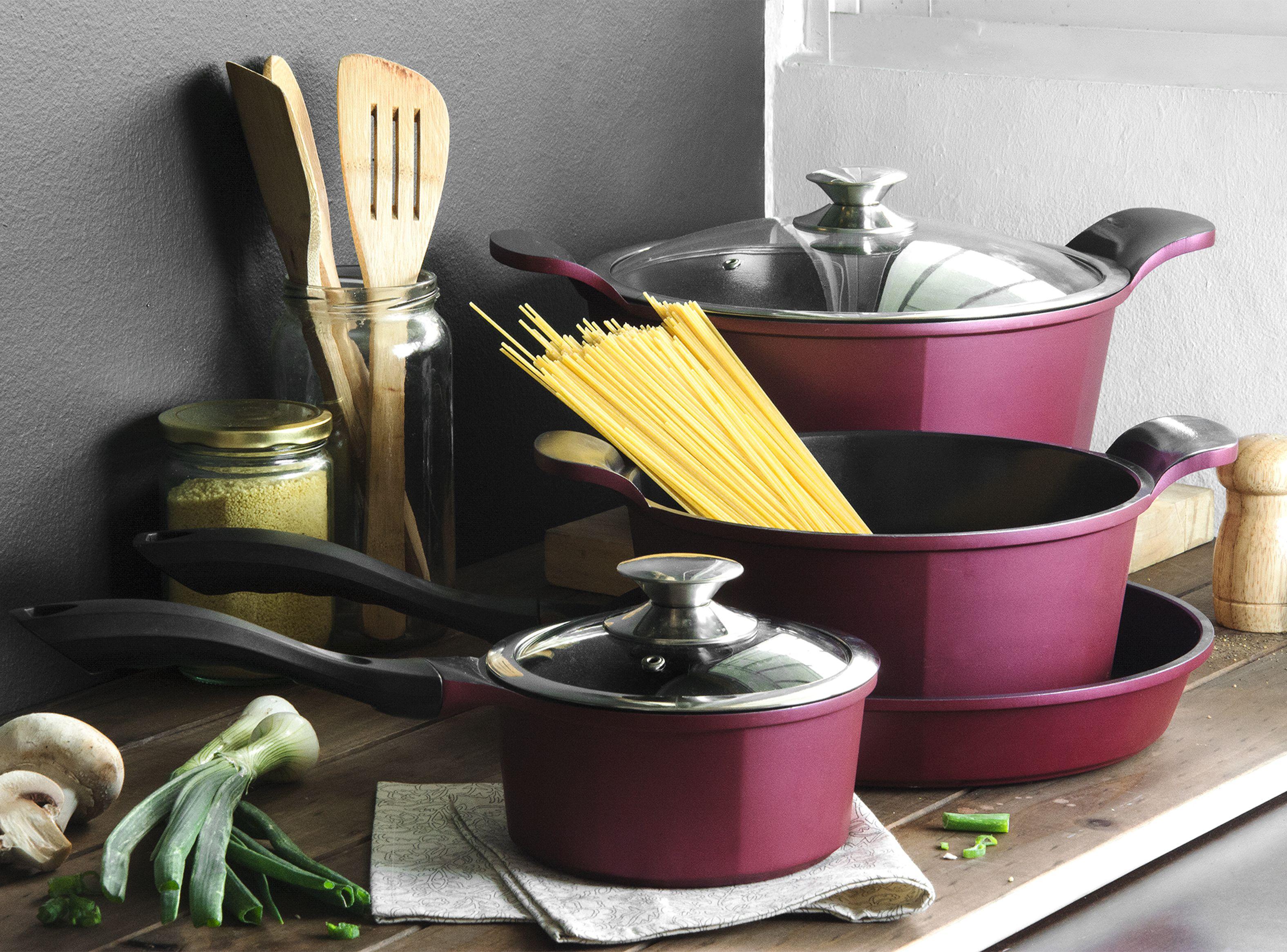 Batería de Cocina de Cerámica 8 Pzs Berries-2