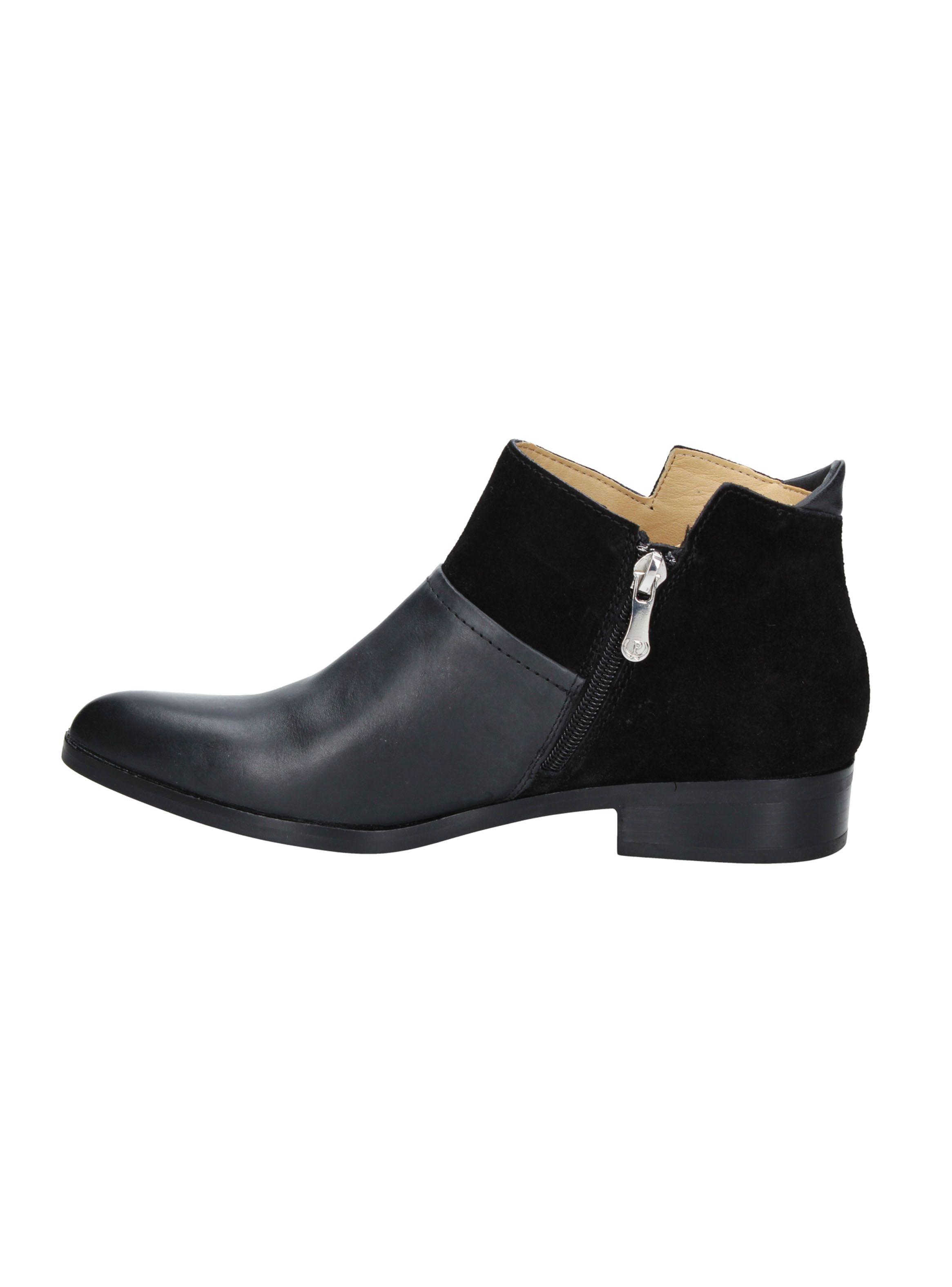 Botín Pollini Negro W325 Mujer-3