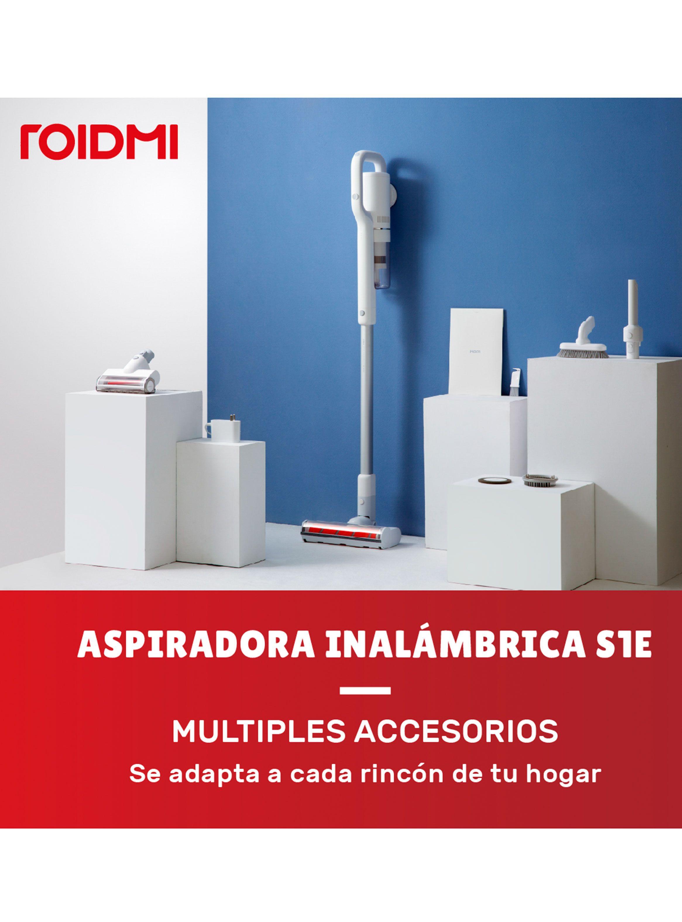 Aspiradora Inalámbrica S1E Gris-3
