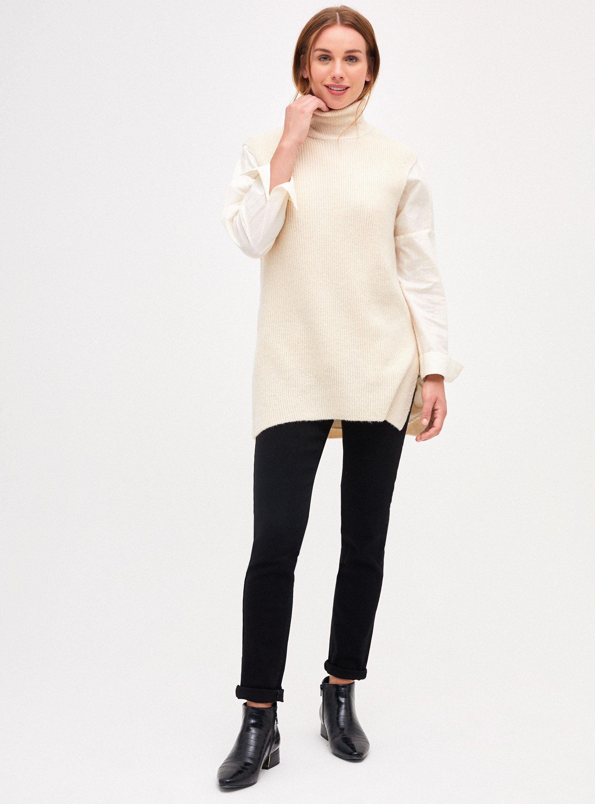 Sweater sin Mangas Largo-3