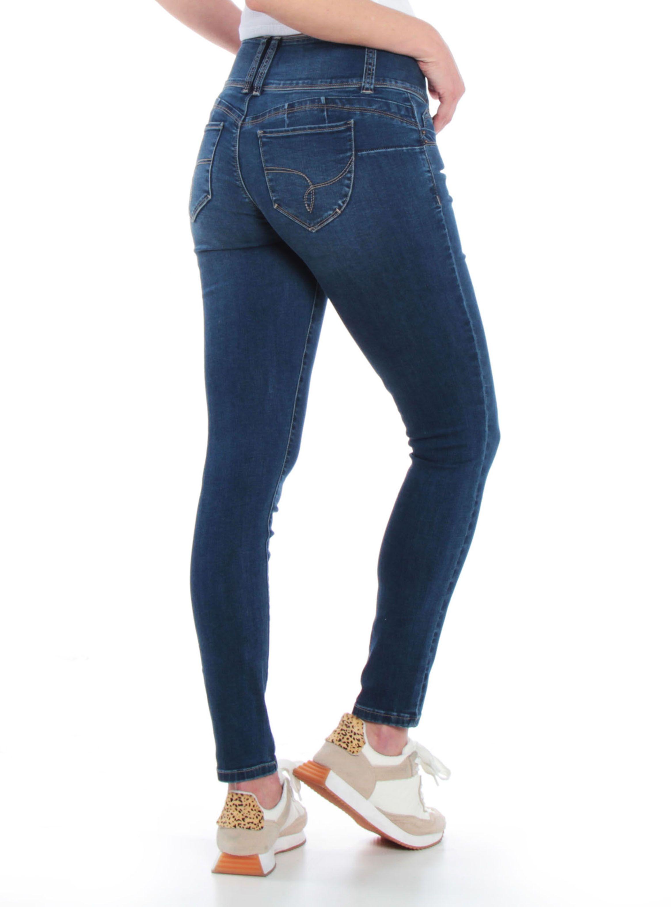 Jeans Wados Pitillo con Pretina 3 Botón-1