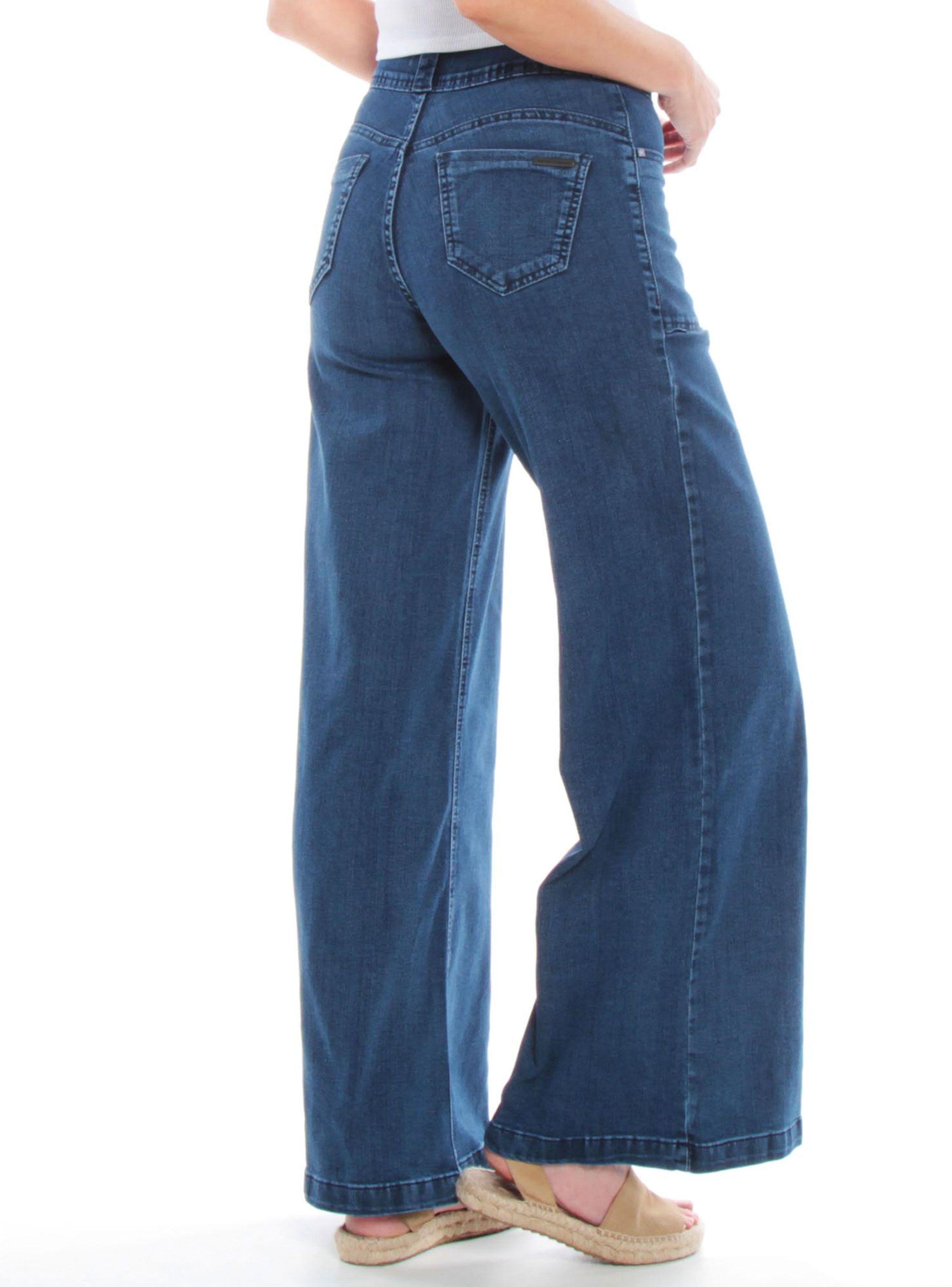 Jeans Calce Palazzo 2 Botones-1