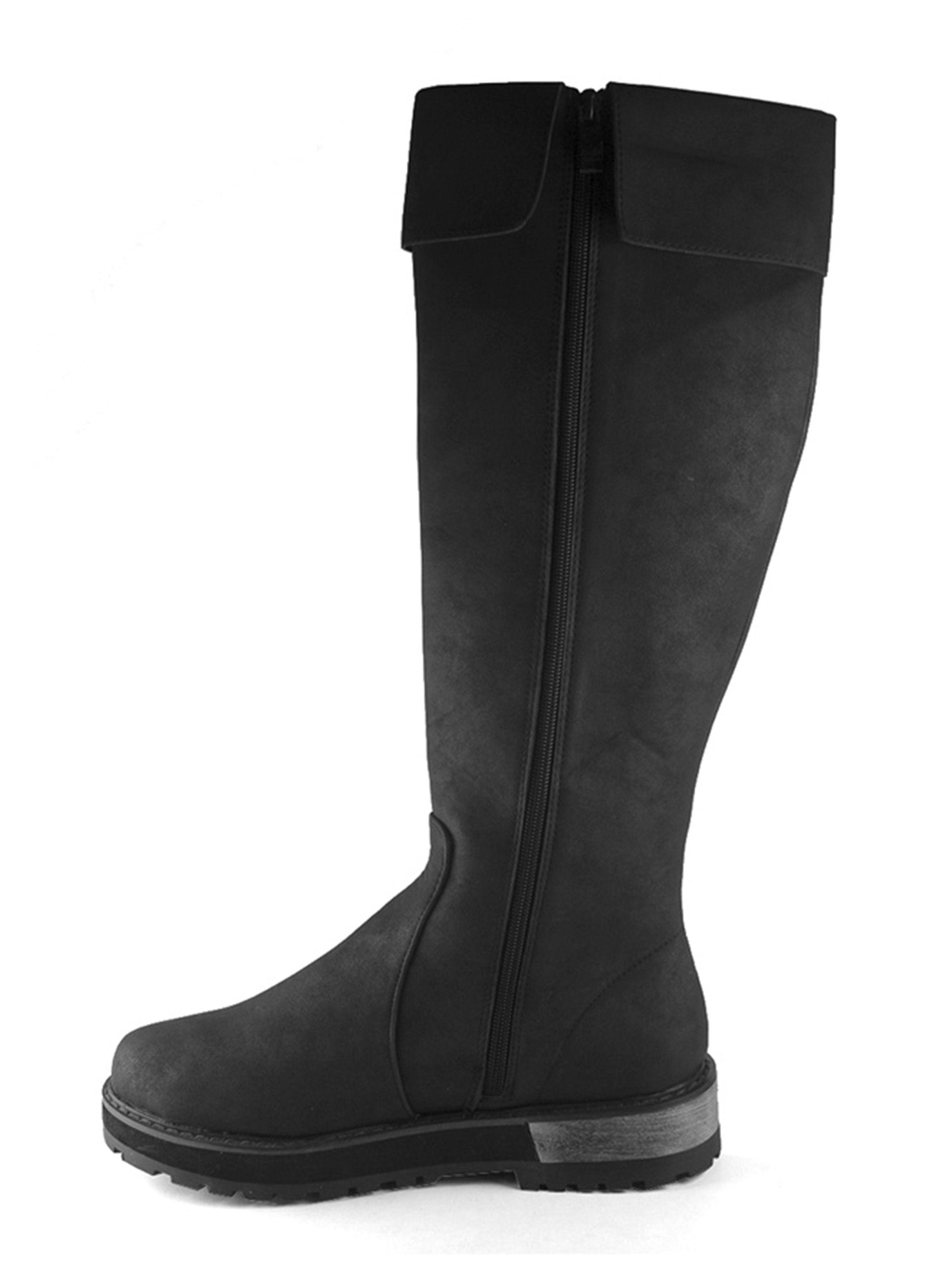 Bota Takones Mujer Columba Negra-1