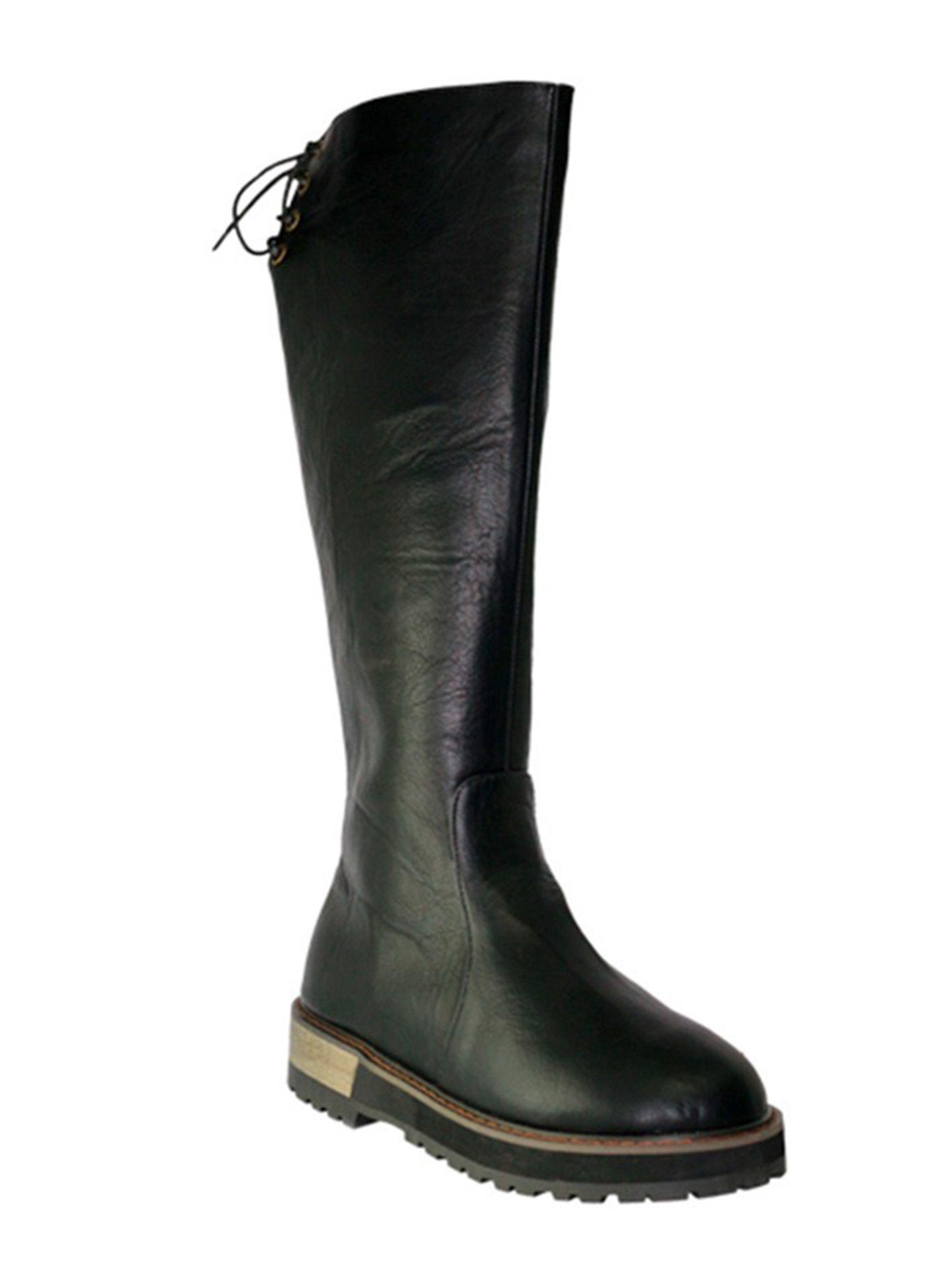 Bota Takones Mujer Olimpia Negra-2