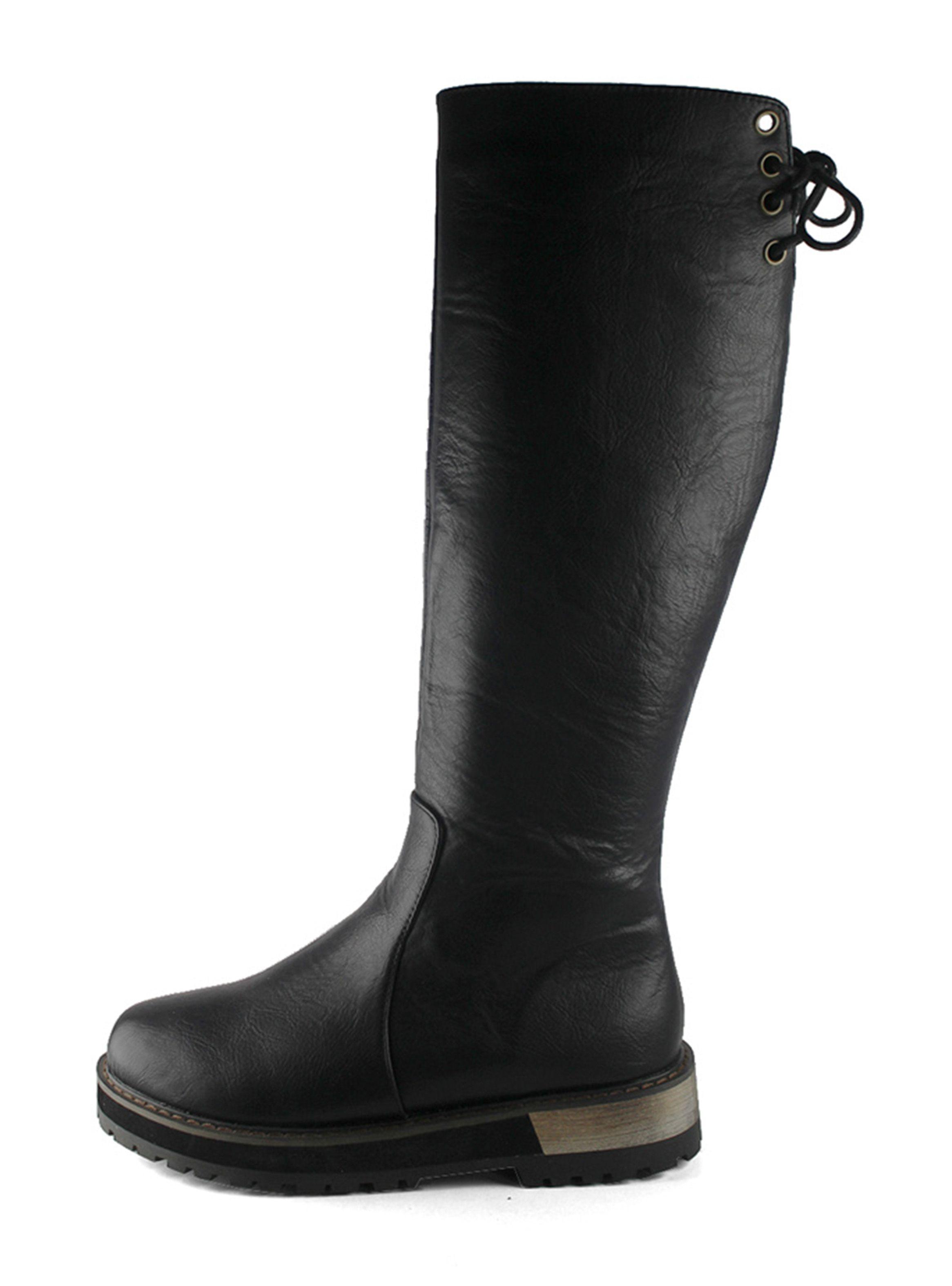Bota Takones Mujer Olimpia Negra-1