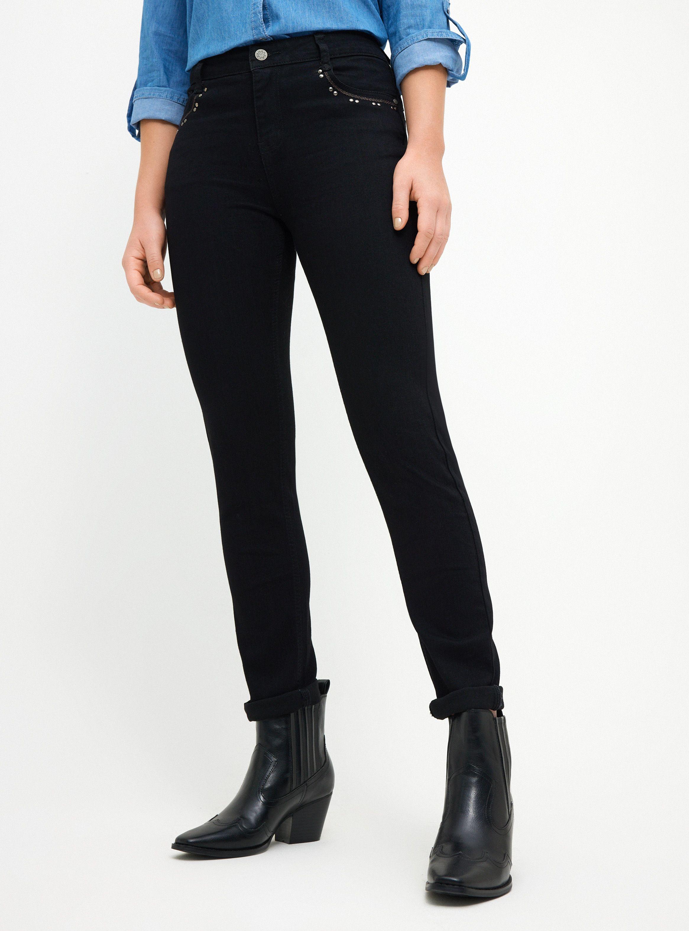Jeans Skinny Bordado-0
