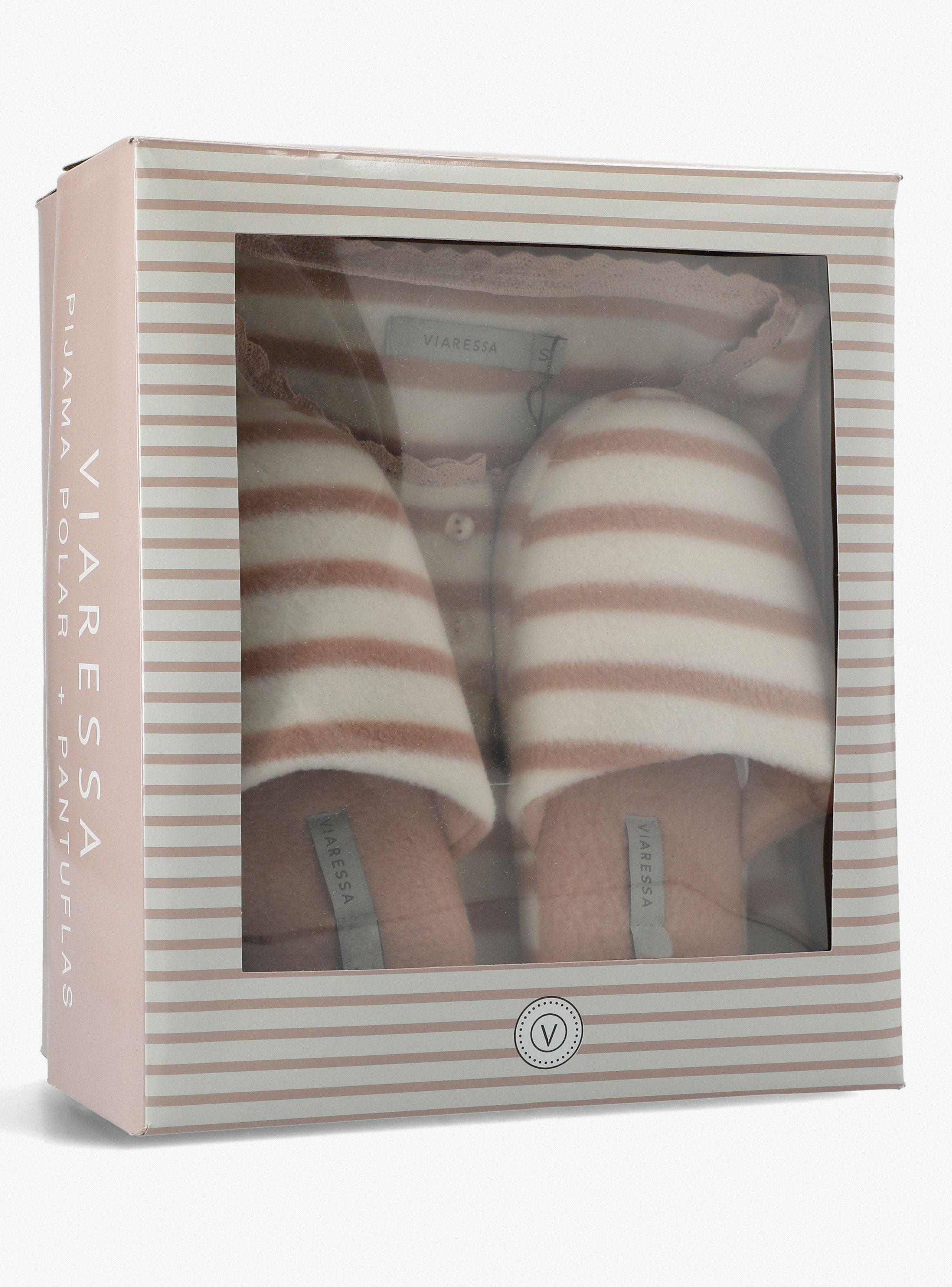 Pijama Polar 2 Piezas + Pantuflas-4