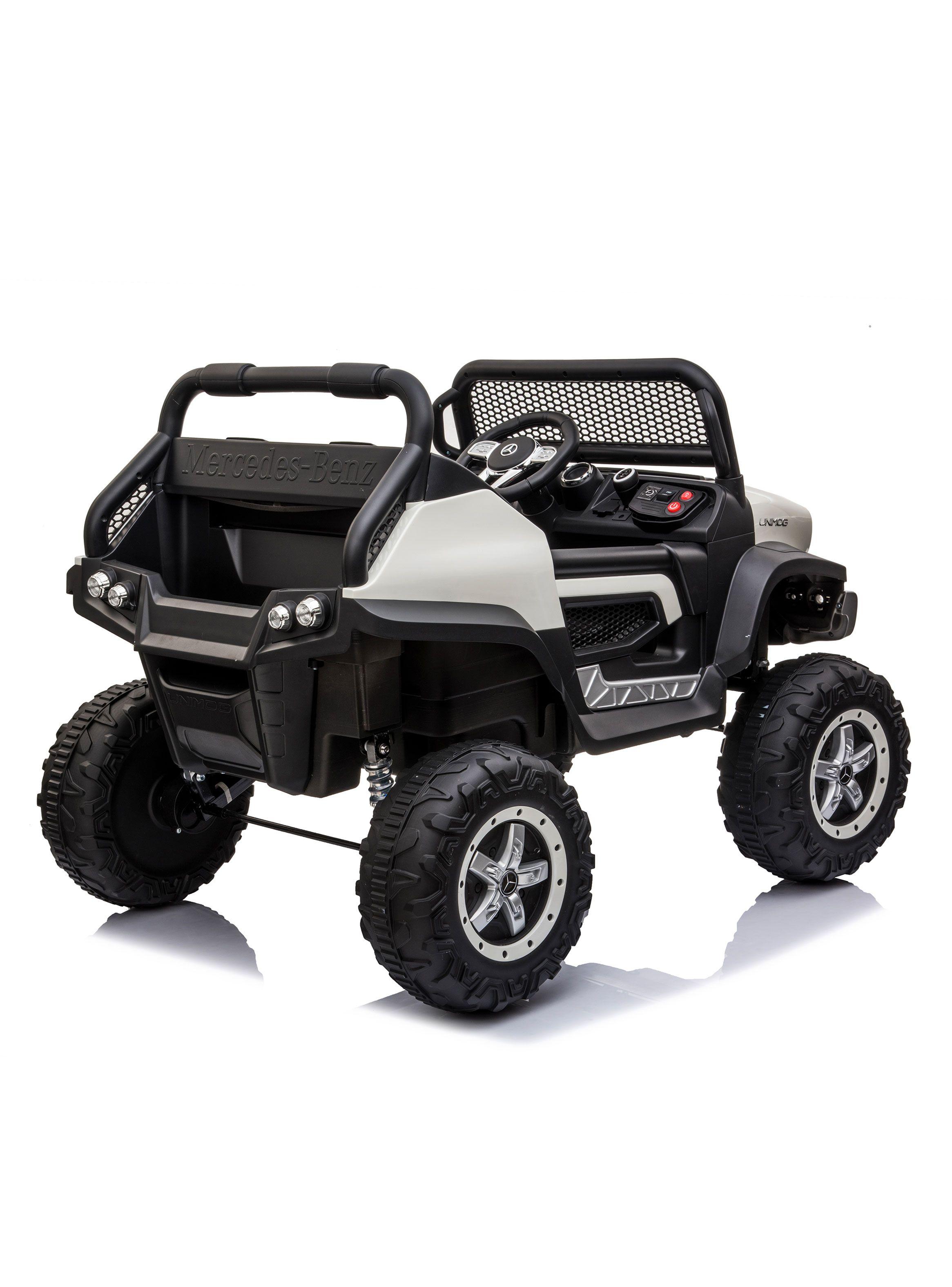 Auto a Batería Unimog Concept Blanco-1