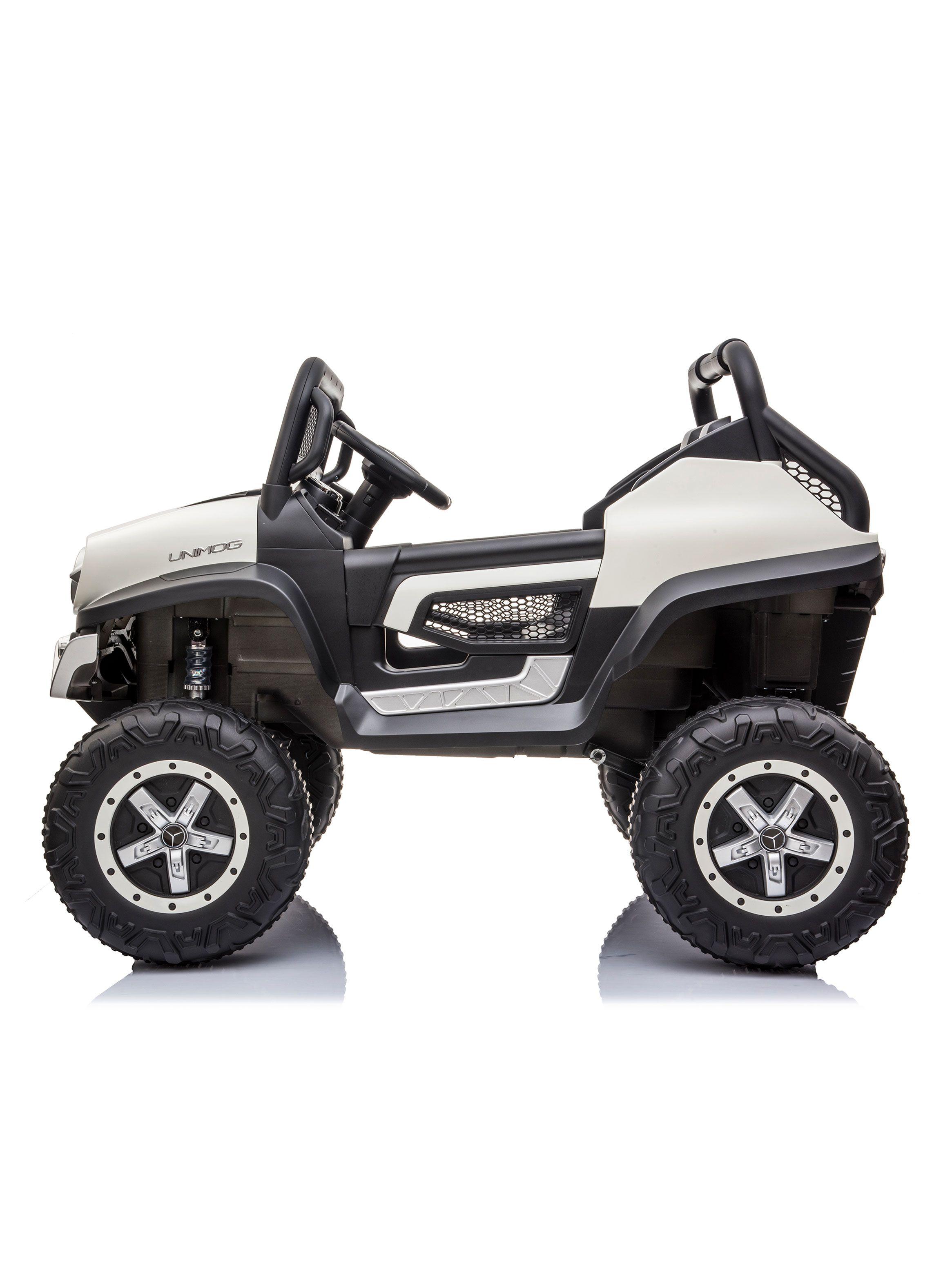Auto a Batería Unimog Concept Blanco-3