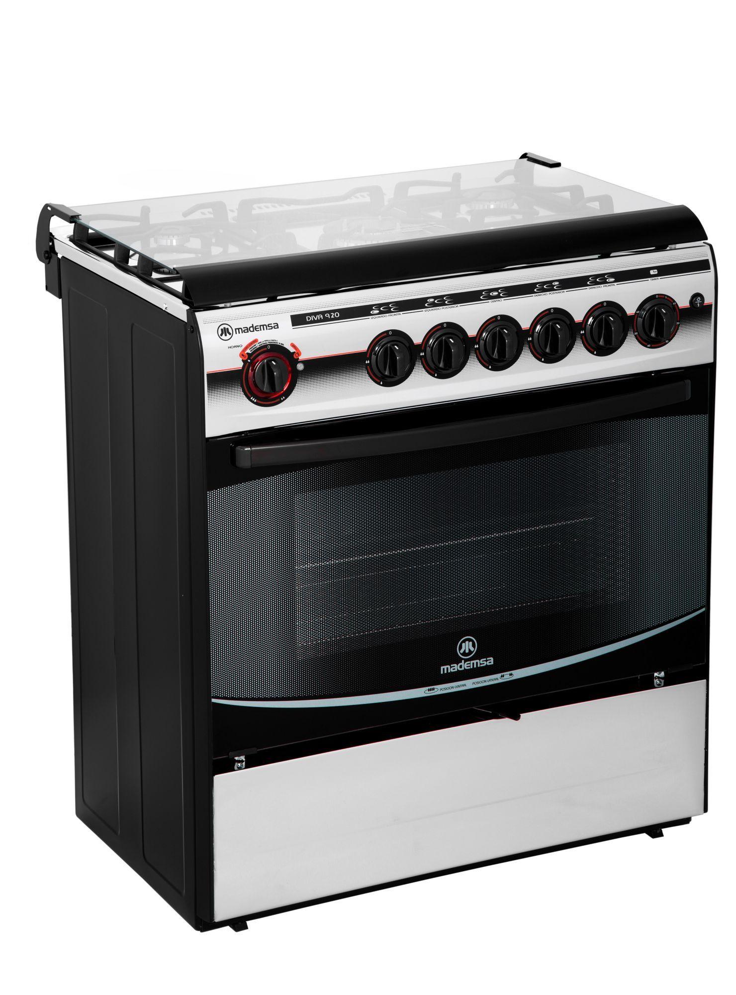 Cocina a Gas Mademsa Diva 920 5 Platos-2