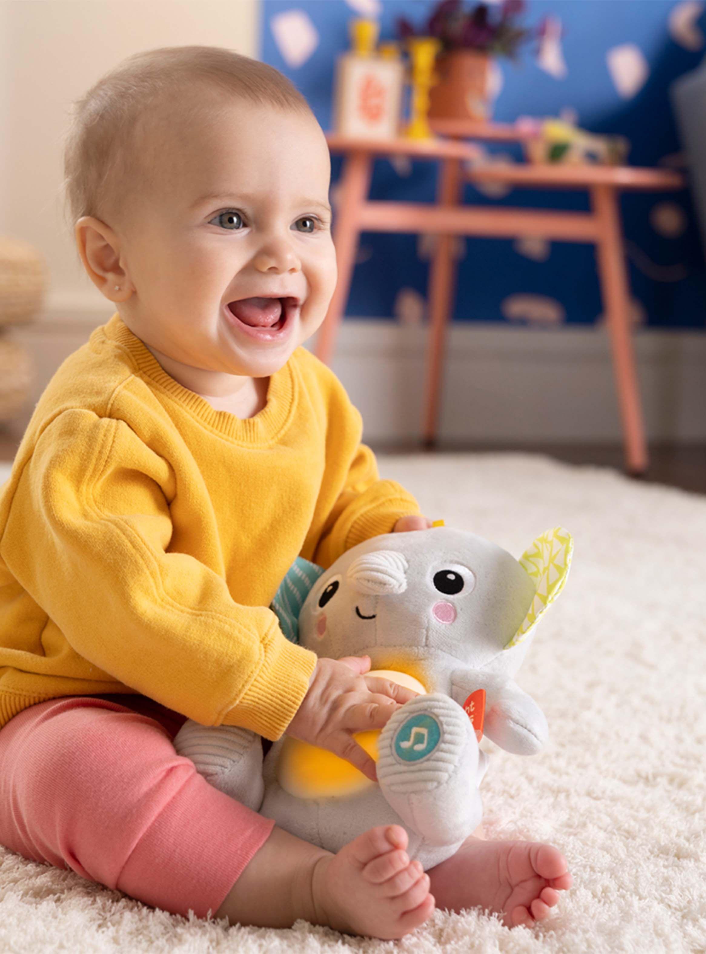 Juguete Bright Starts Baby Elefante Música y Luces-3