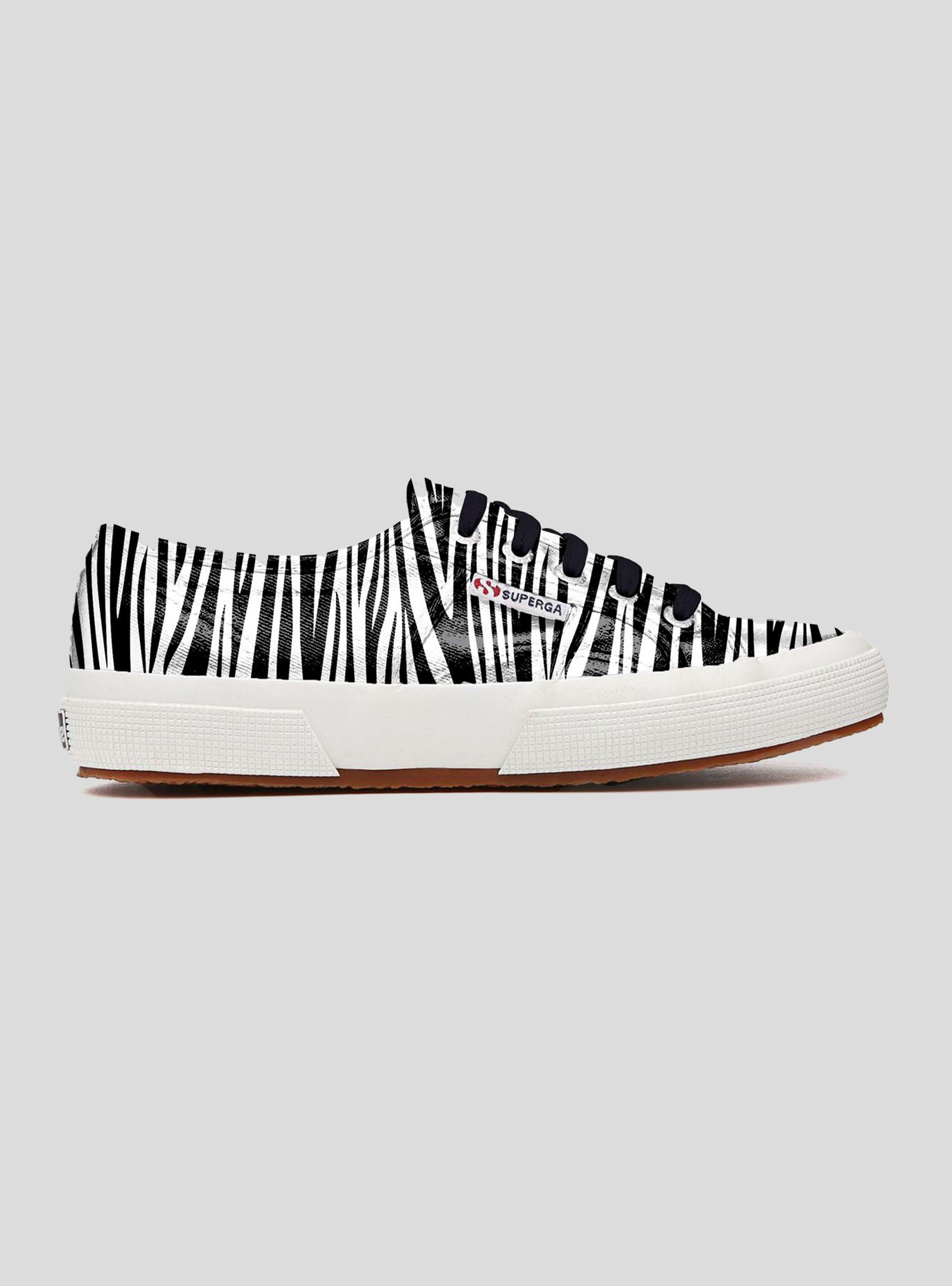 Zapatilla Superga Urbana Mujer 2750 Animal Print Zebra-0