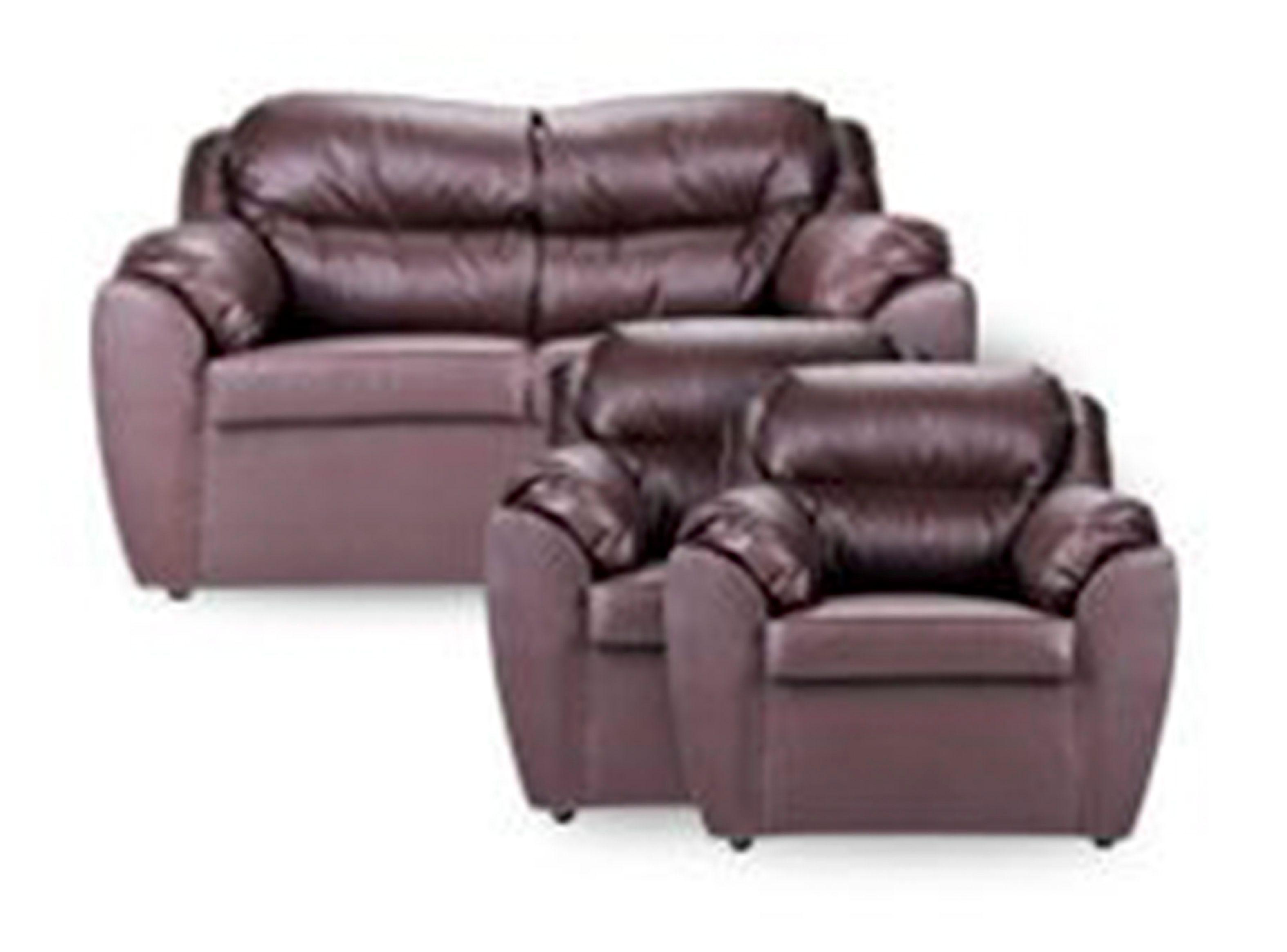 Juego Living Venecia Ecocuero 2C + 2 Sillones-0