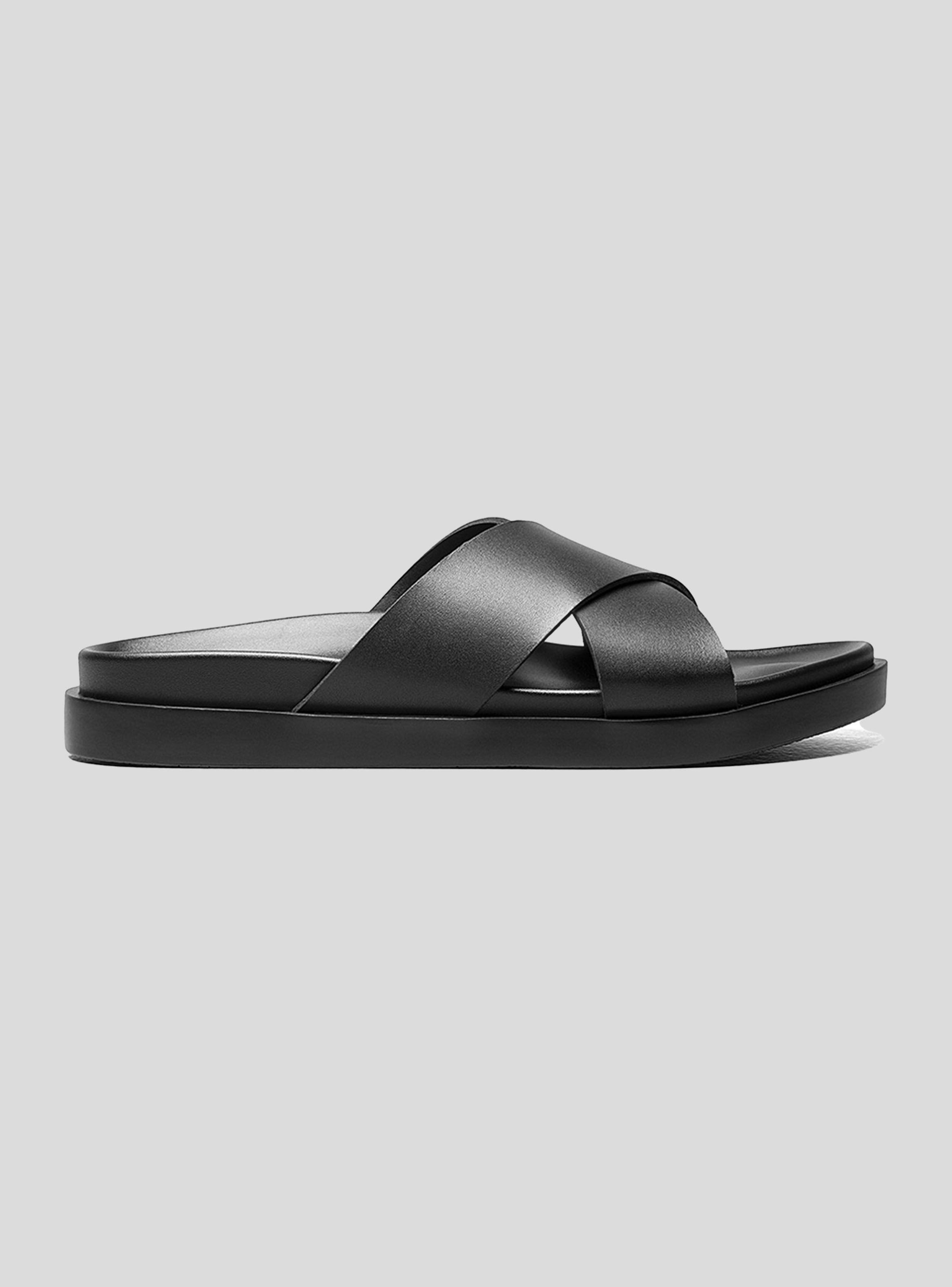 Sandalias Cross Negra Hombre-0