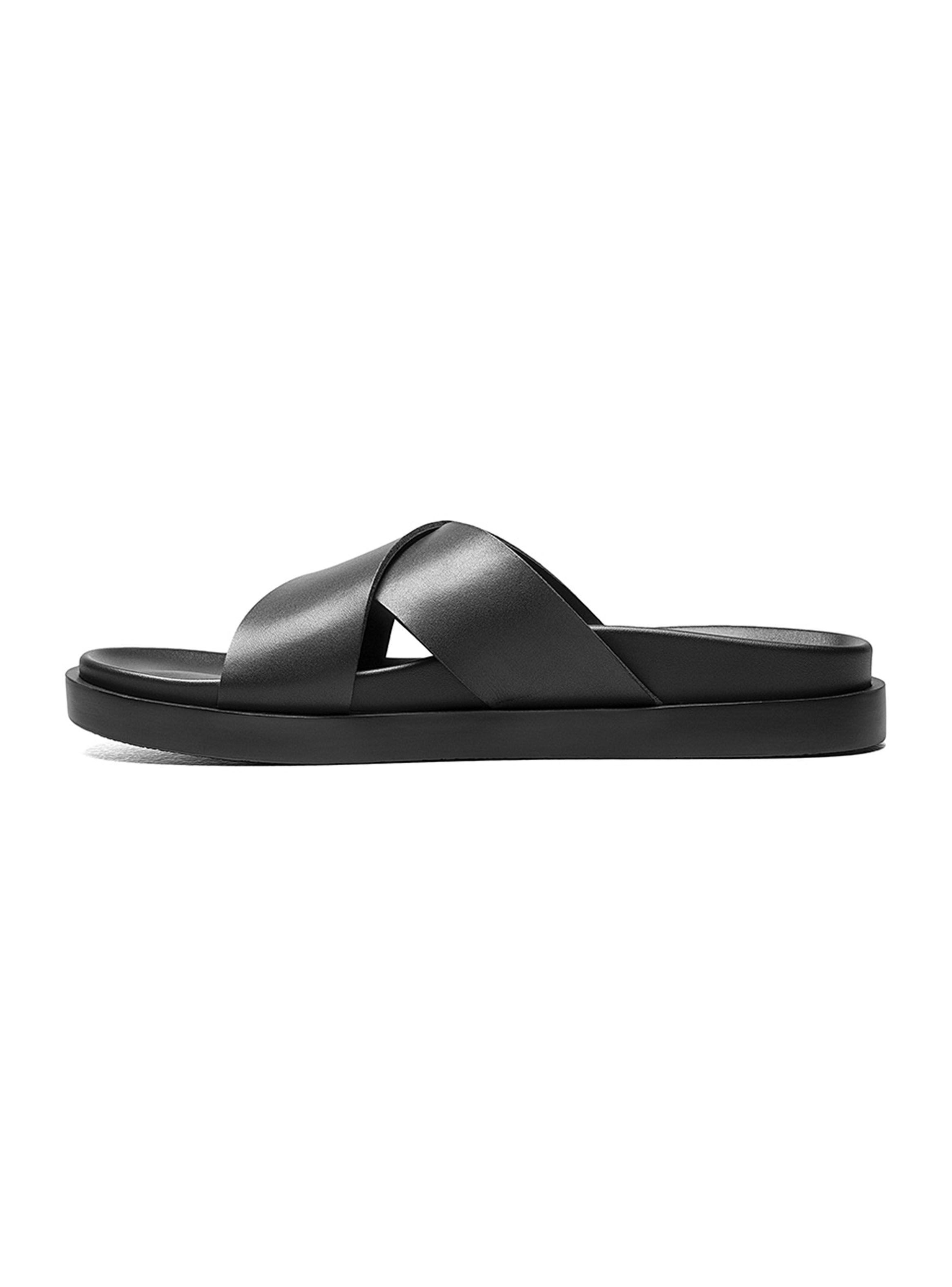 Sandalias Cross Negra Hombre-2