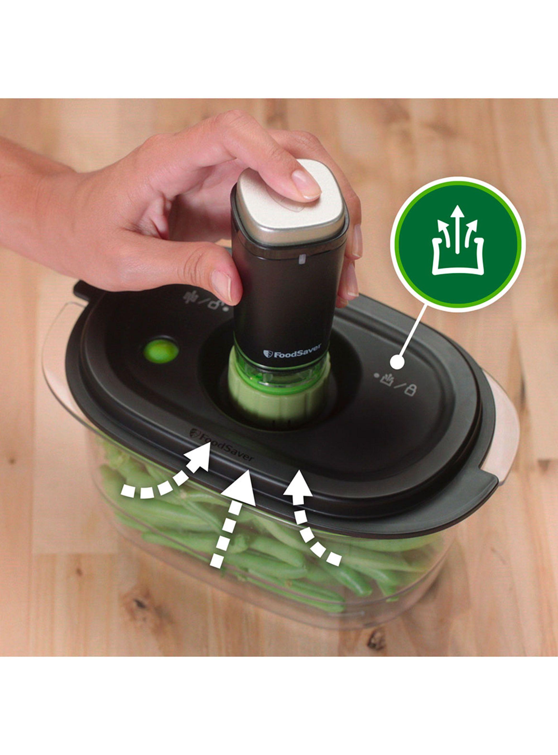 Pack Contenedores Foodsaver + Marinador 700 ml, 1.2 Litros y 1.8 Litros 26X-2